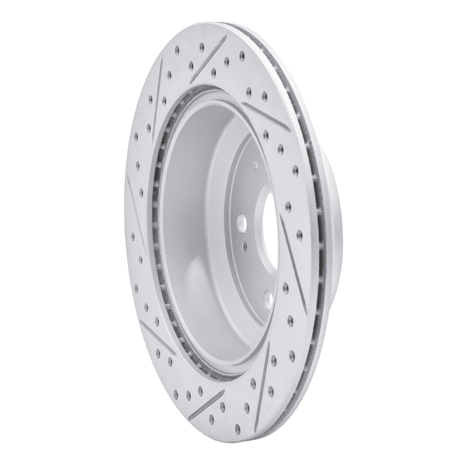830-58022R Geoperformance Drilled/Slotted Brake Rotor, 2005-2012 Acura/Honda, Position: Rear Right