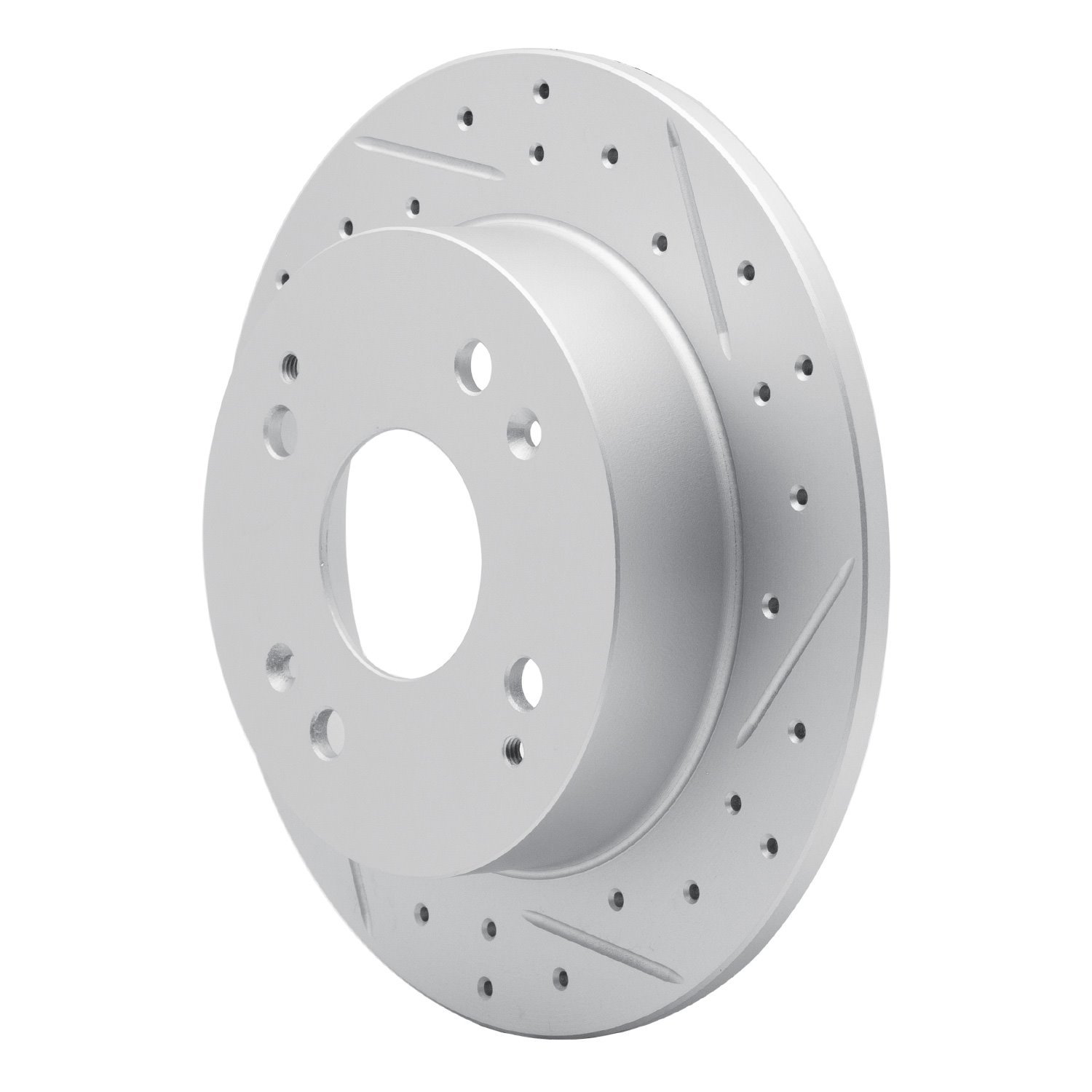 830-59019R Geoperformance Drilled/Slotted Brake Rotor, 1992-1997 Acura/Honda, Position: Rear Right