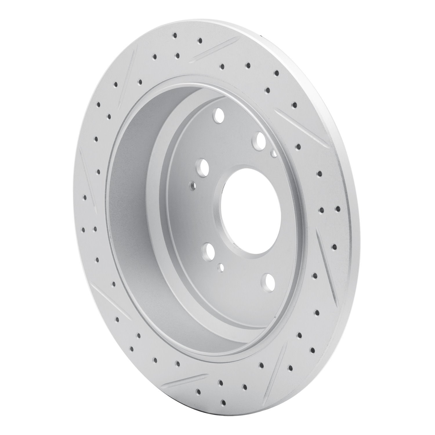 830-59050R Geoperformance Drilled/Slotted Brake Rotor, 2005-2010 Acura/Honda, Position: Rear Right