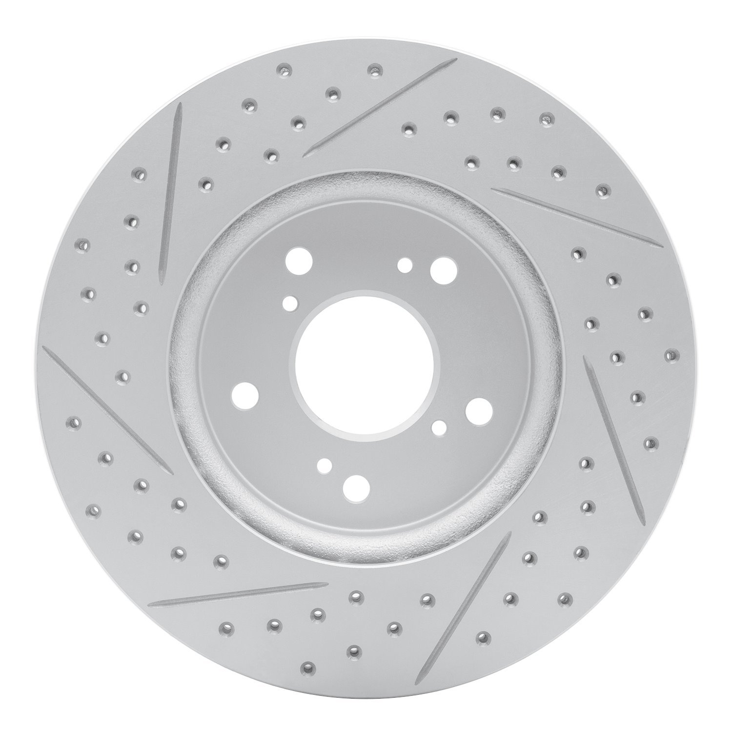 830-59055R Geoperformance Drilled/Slotted Brake Rotor, 2007-2016 Acura/Honda, Position: Front Right
