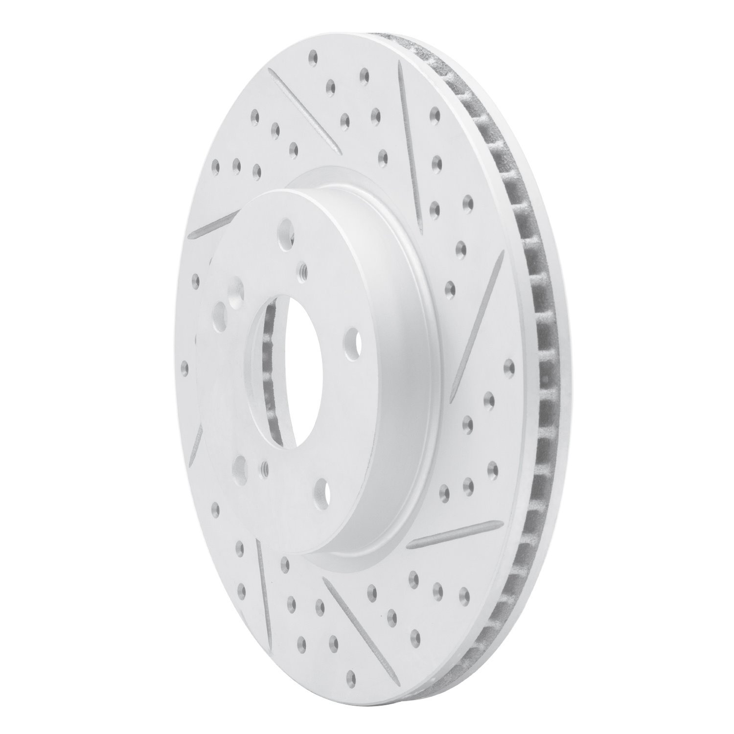 830-59061R Geoperformance Drilled/Slotted Brake Rotor, Fits Select Acura/Honda, Position: Front Right