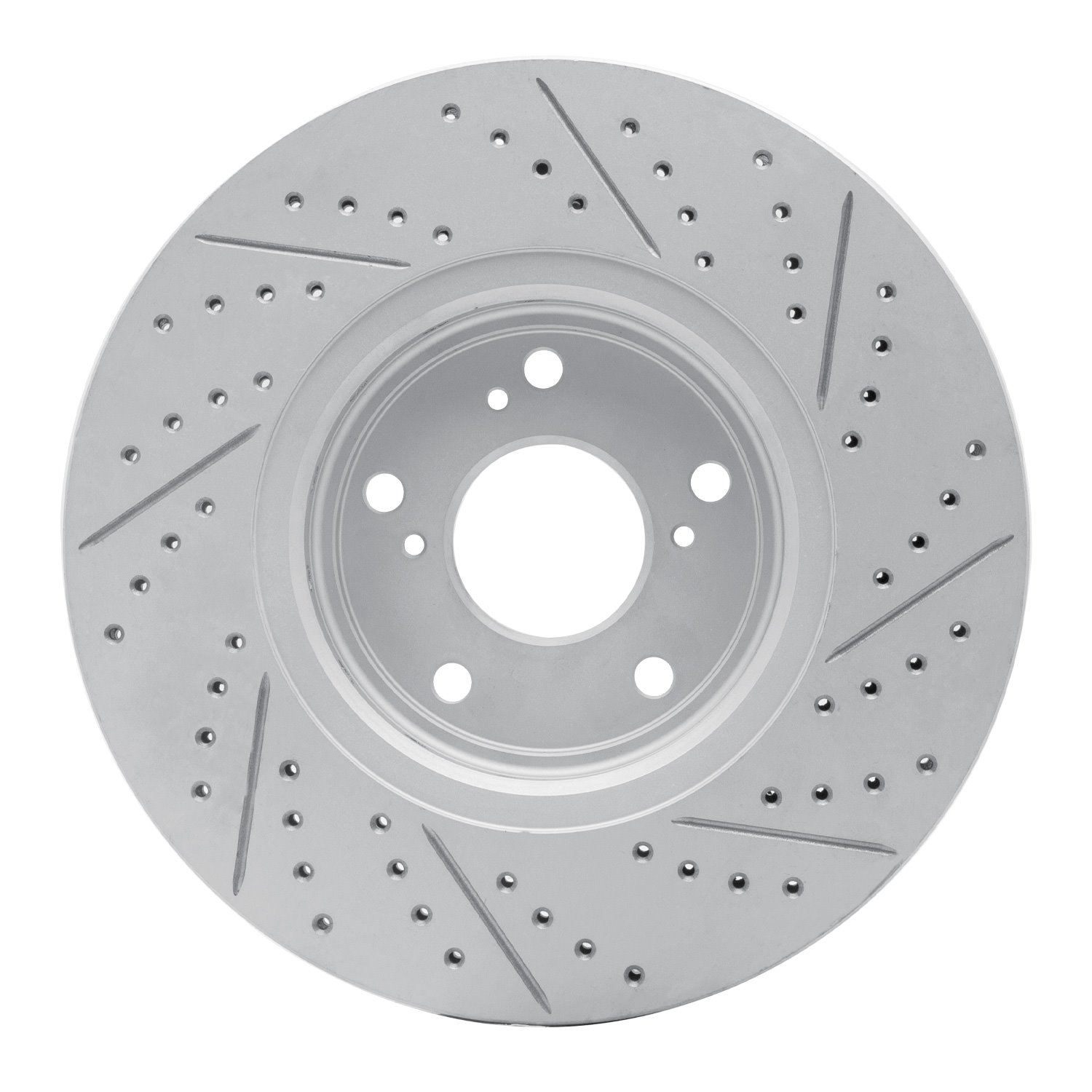 830-59063L Geoperformance Drilled/Slotted Brake Rotor, Fits Select Acura/Honda, Position: Front Left