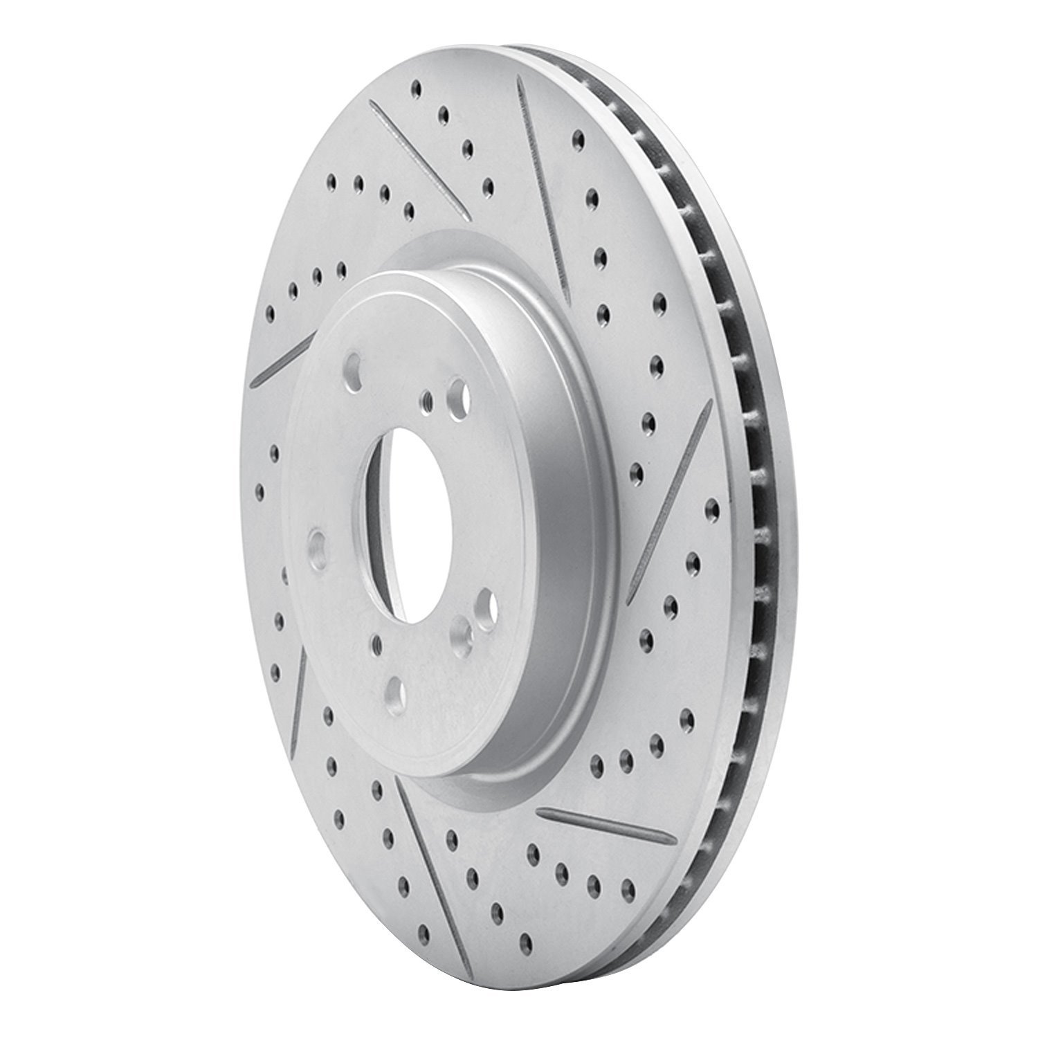 830-59064R Geoperformance Drilled/Slotted Brake Rotor, Fits Select Acura/Honda, Position: Front Right