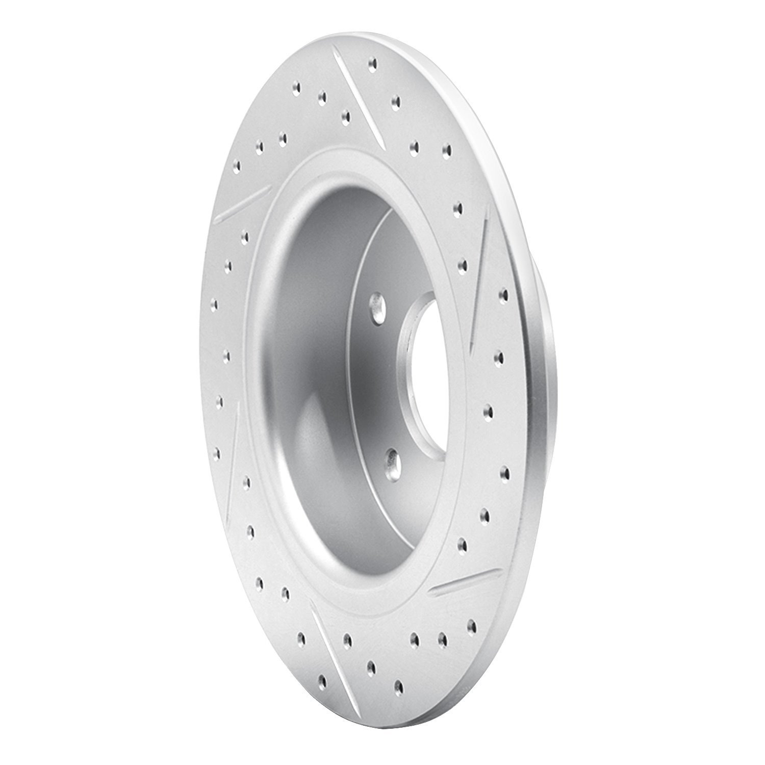 830-59071L Geoperformance Drilled/Slotted Brake Rotor, Fits Select Acura/Honda, Position: Rear Left