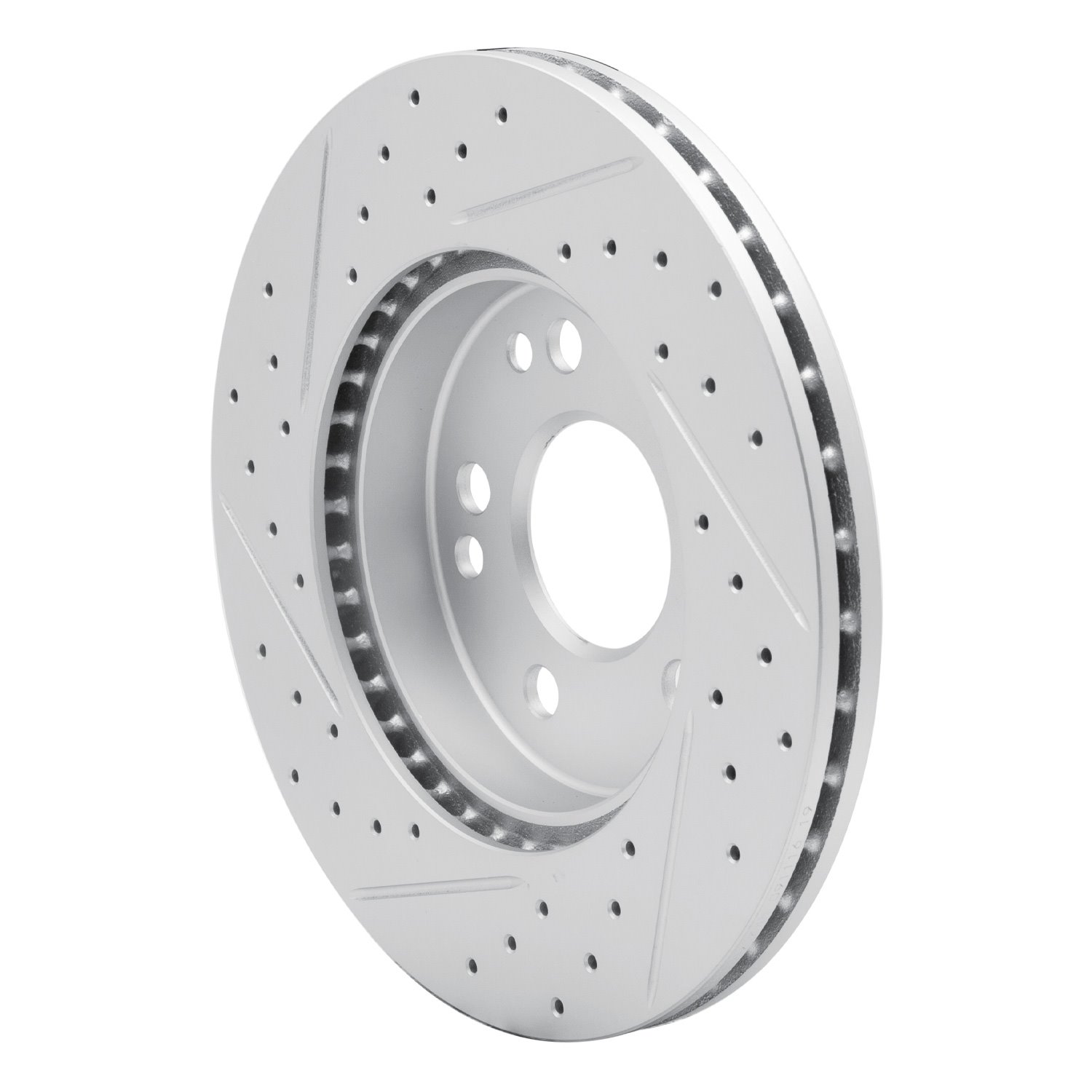 830-63016R Geoperformance Drilled/Slotted Brake Rotor, 1984-1995 Mercedes-Benz, Position: Front Right