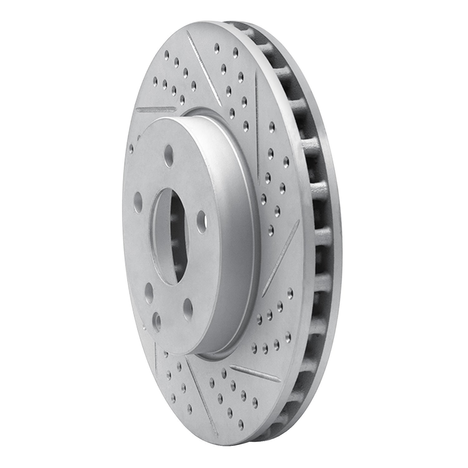 830-63050R Geoperformance Drilled/Slotted Brake Rotor, 2003-2009 Mercedes-Benz, Position: Front Right