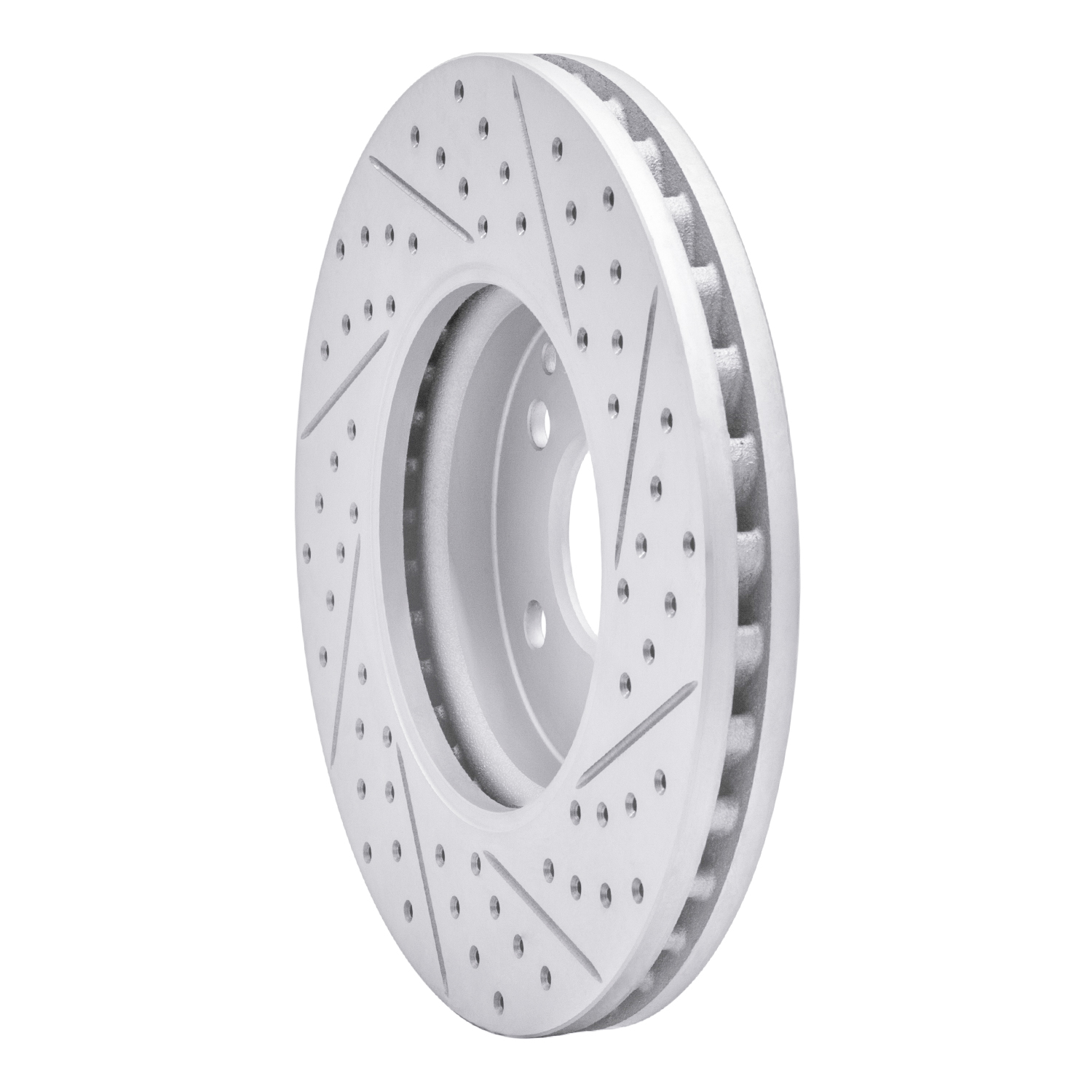 830-63072L Geoperformance Drilled/Slotted Brake Rotor, 2004-2009 Mercedes-Benz, Position: Front Left