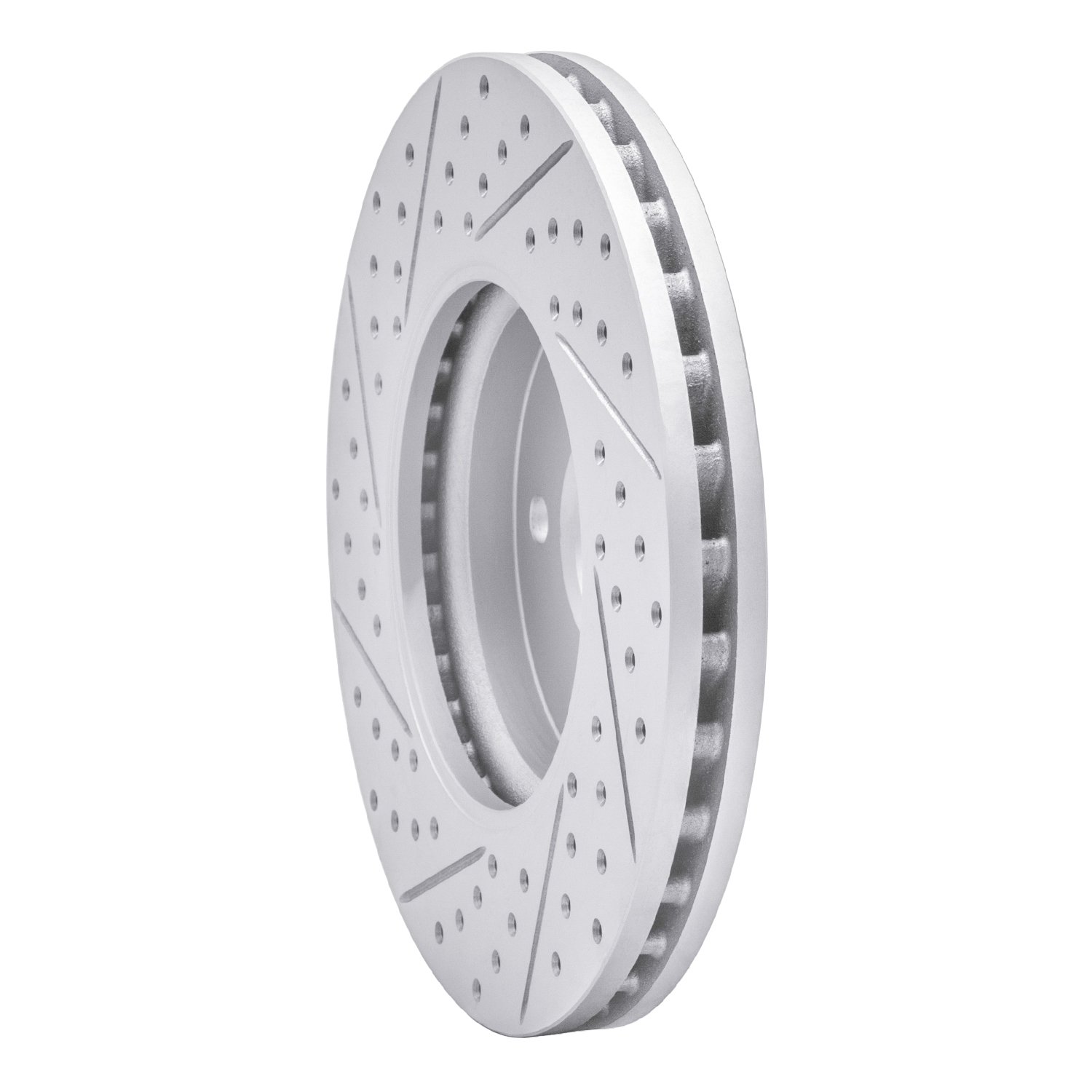 830-63072R Geoperformance Drilled/Slotted Brake Rotor, 2004-2009 Mercedes-Benz, Position: Front Right