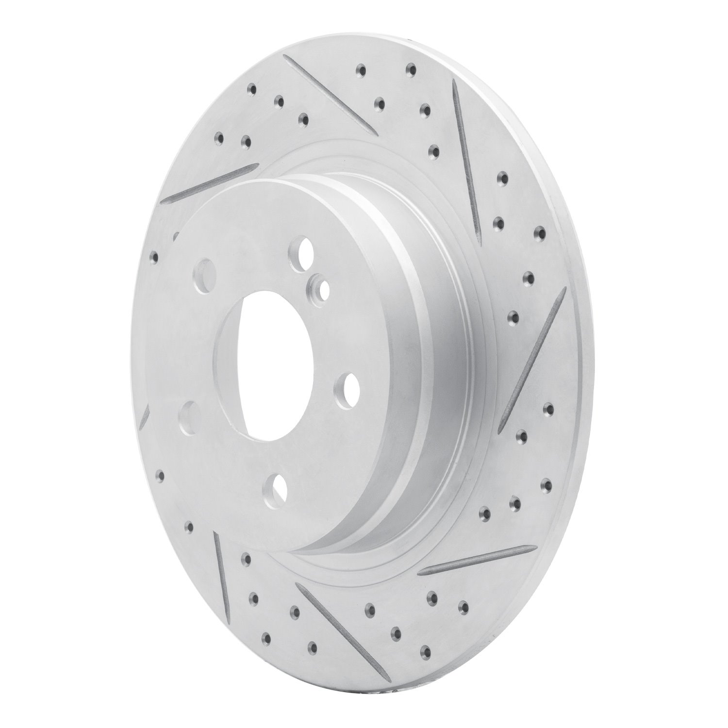 830-63086R Geoperformance Drilled/Slotted Brake Rotor, 2008-2015 Mercedes-Benz, Position: Rear Right