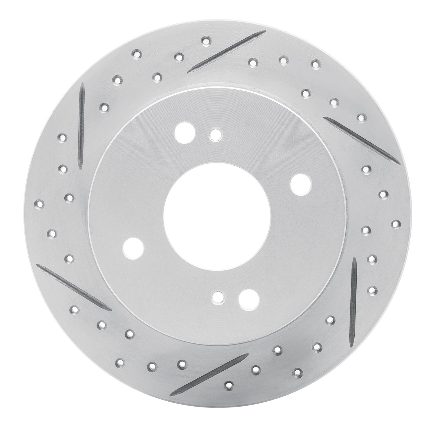 830-67036L Geoperformance Drilled/Slotted Brake Rotor, 1990-2006 Infiniti/Nissan, Position: Rear Left