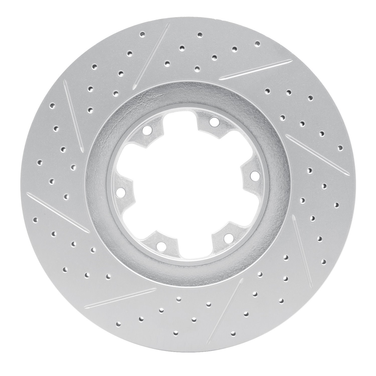 830-67086R Geoperformance Drilled/Slotted Brake Rotor, 1998-2004 Infiniti/Nissan, Position: Front Right