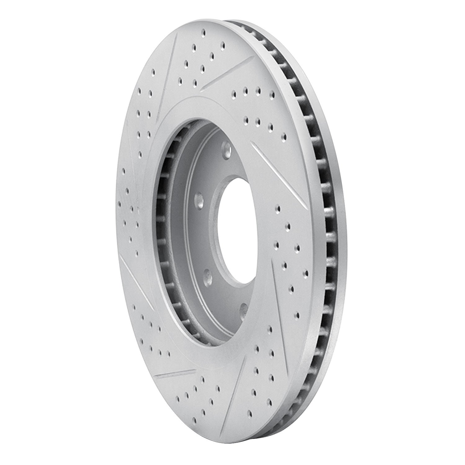 830-67098R Geoperformance Drilled/Slotted Brake Rotor, Fits Select Infiniti/Nissan, Position: Front Right