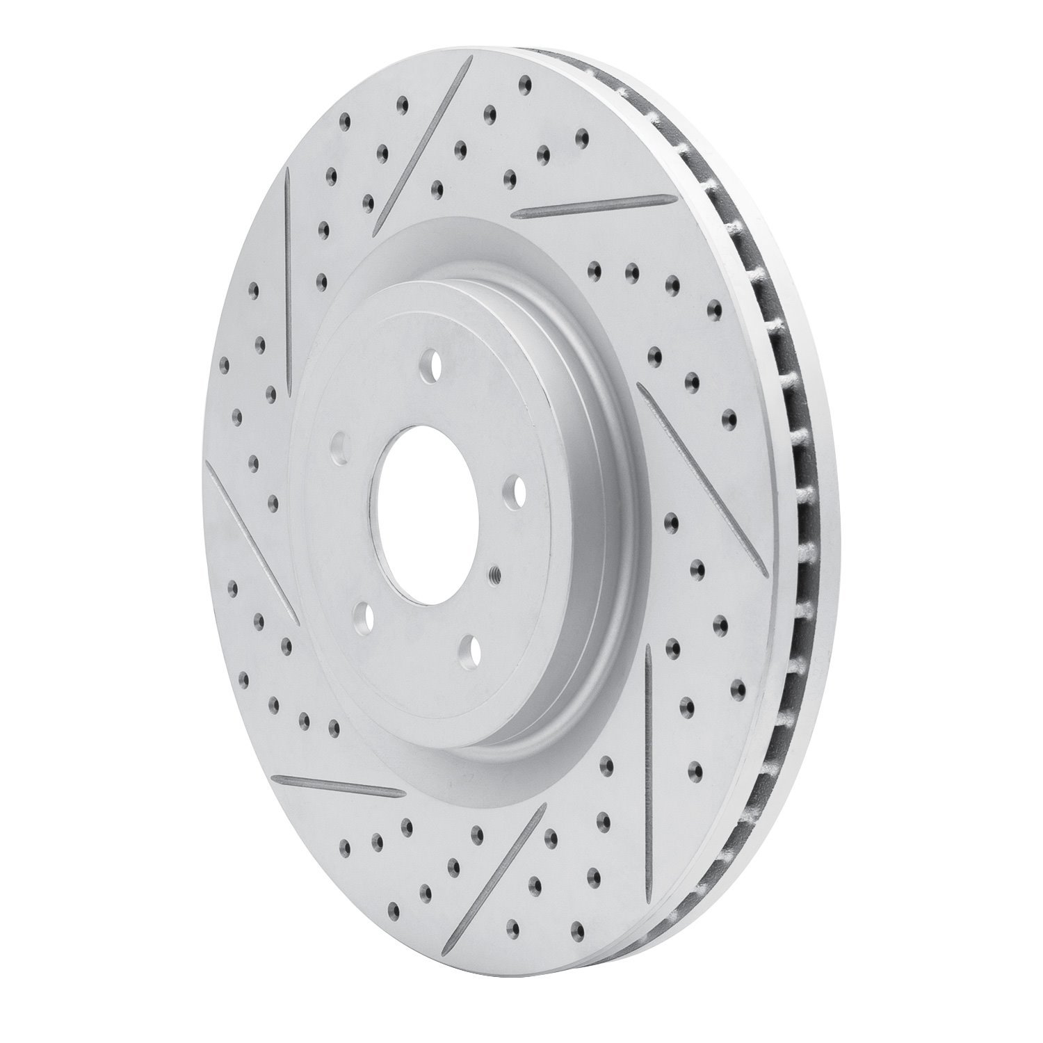 830-68012L Geoperformance Drilled/Slotted Brake Rotor, Fits Select Infiniti/Nissan, Position: Front Left