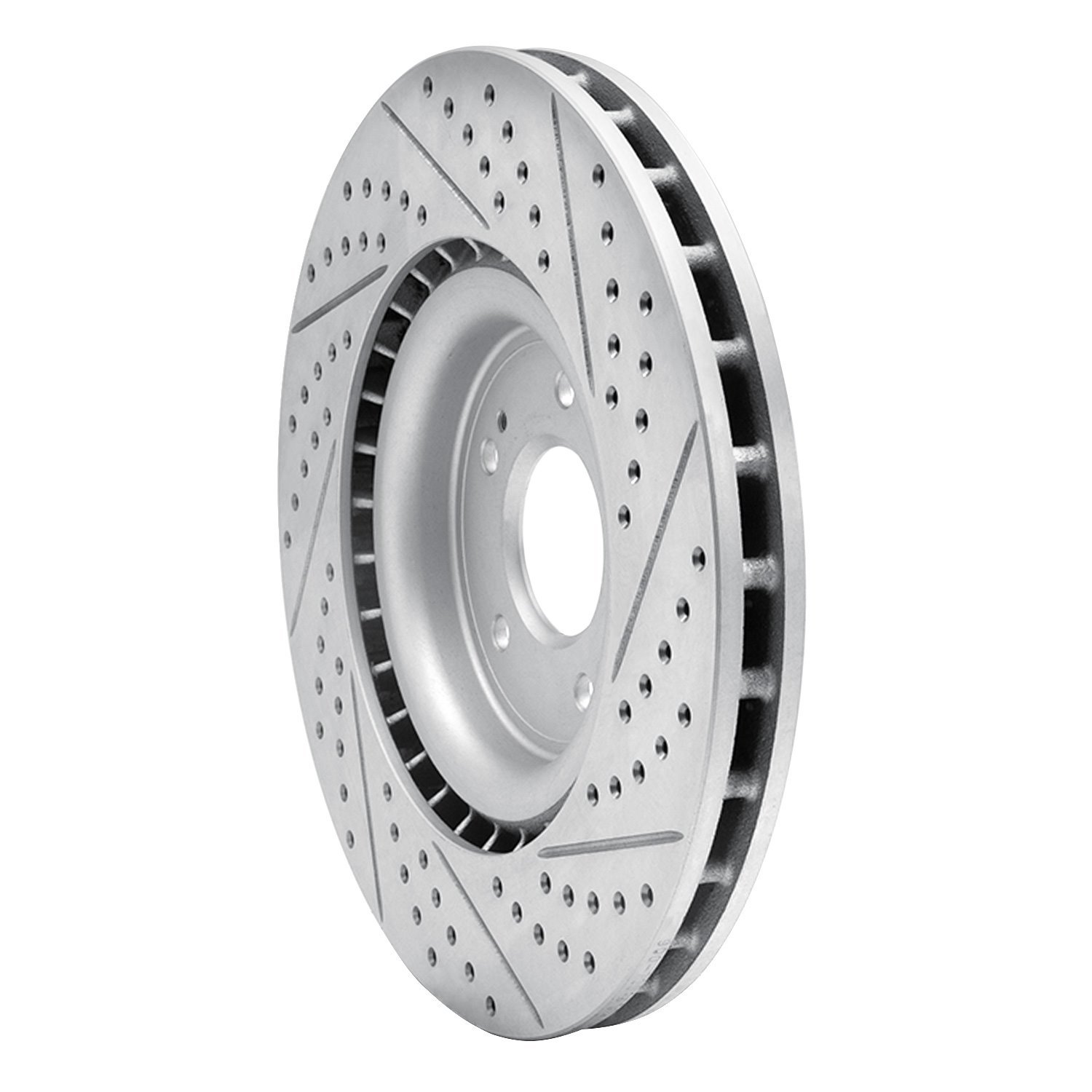 Geoperformance Drilled/Slotted Brake Rotor, 2008-2015 Mitsubishi