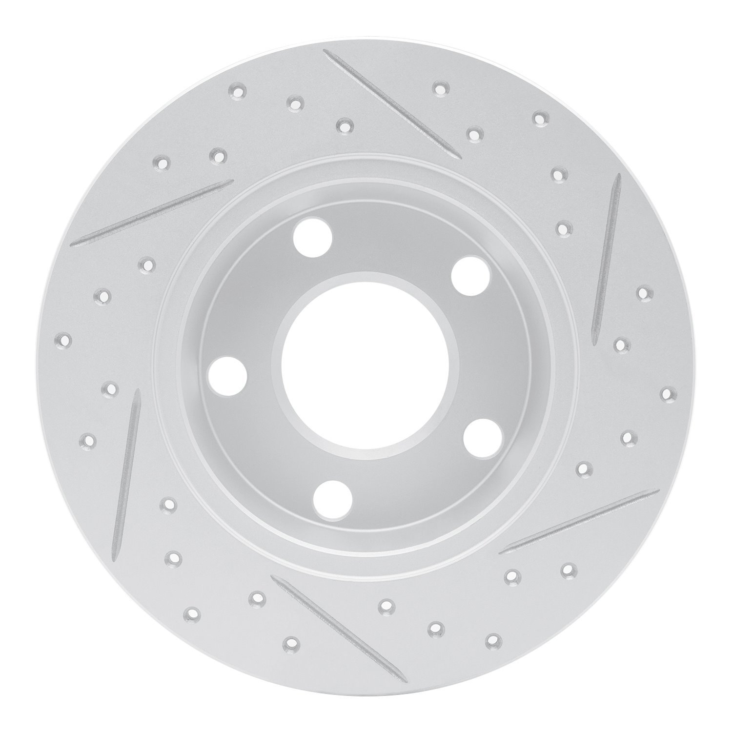 830-73022R Geoperformance Drilled/Slotted Brake Rotor, 1999-2005 Audi/Volkswagen, Position: Rear Right