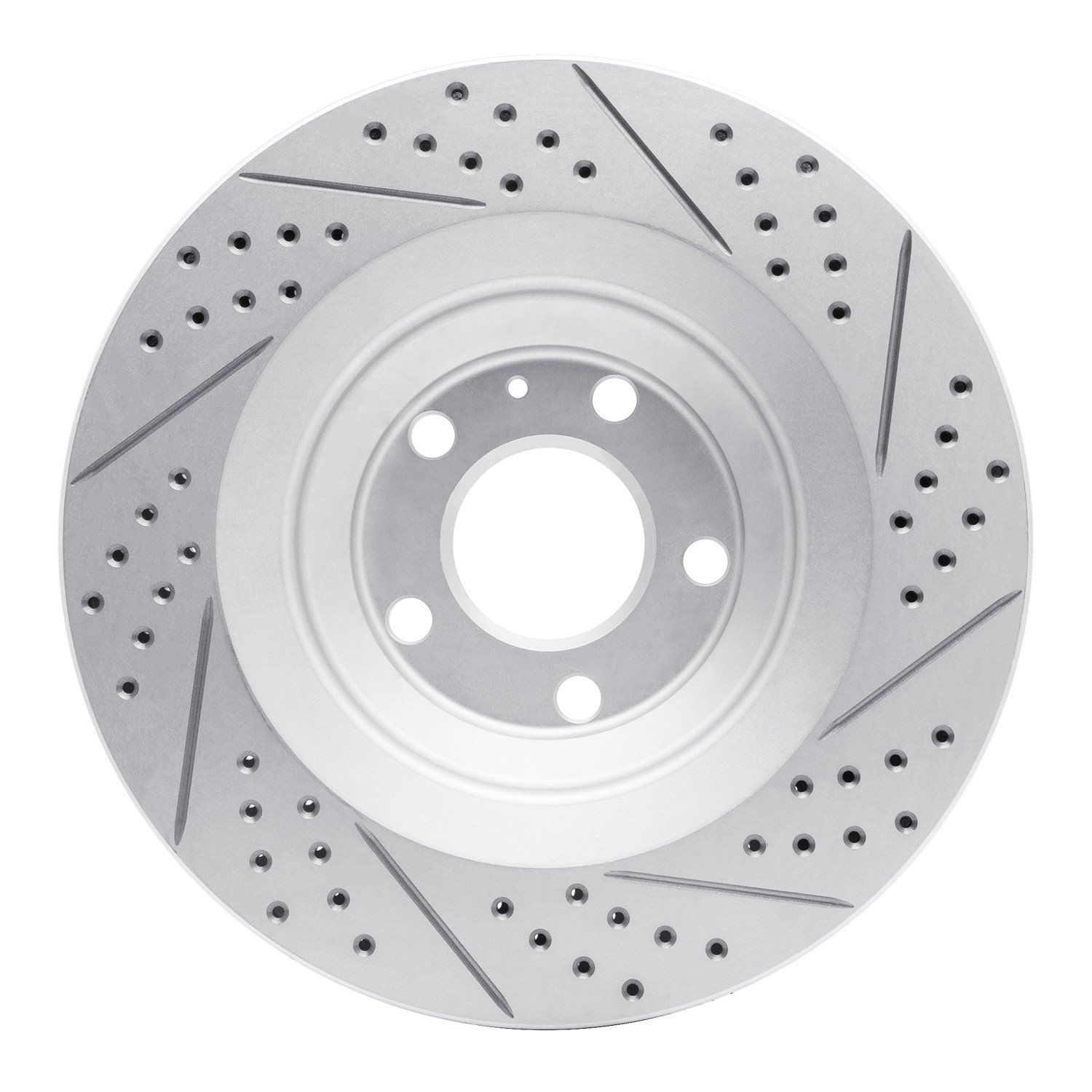 830-73039L Geoperformance Drilled/Slotted Brake Rotor, 2005-2011 Audi/Volkswagen, Position: Rear Left