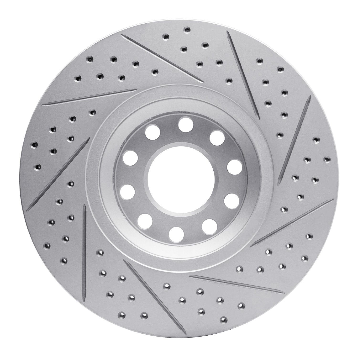 Geoperformance Drilled/Slotted Brake Rotor, 1997-2006 Audi/Volkswagen