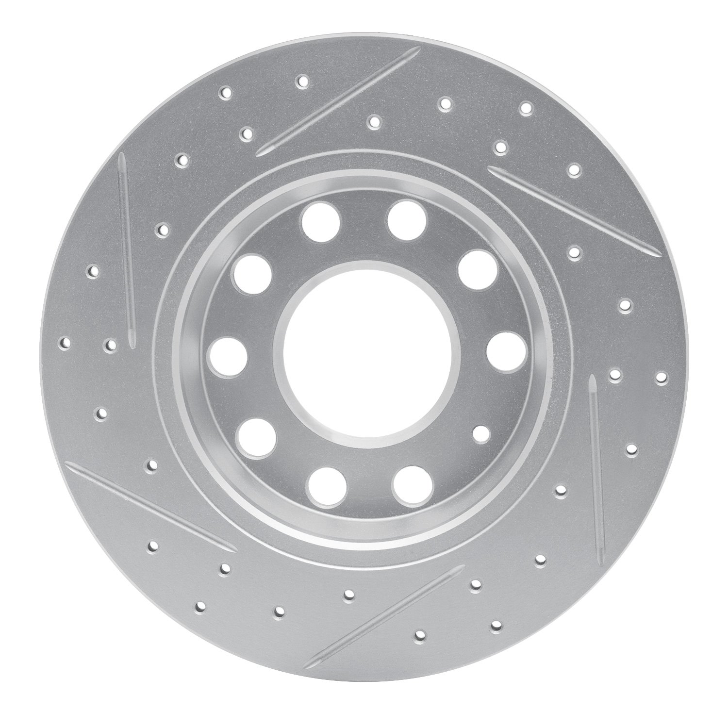 830-73045R Geoperformance Drilled/Slotted Brake Rotor, 2000-2008 Audi/Volkswagen, Position: Rear Right