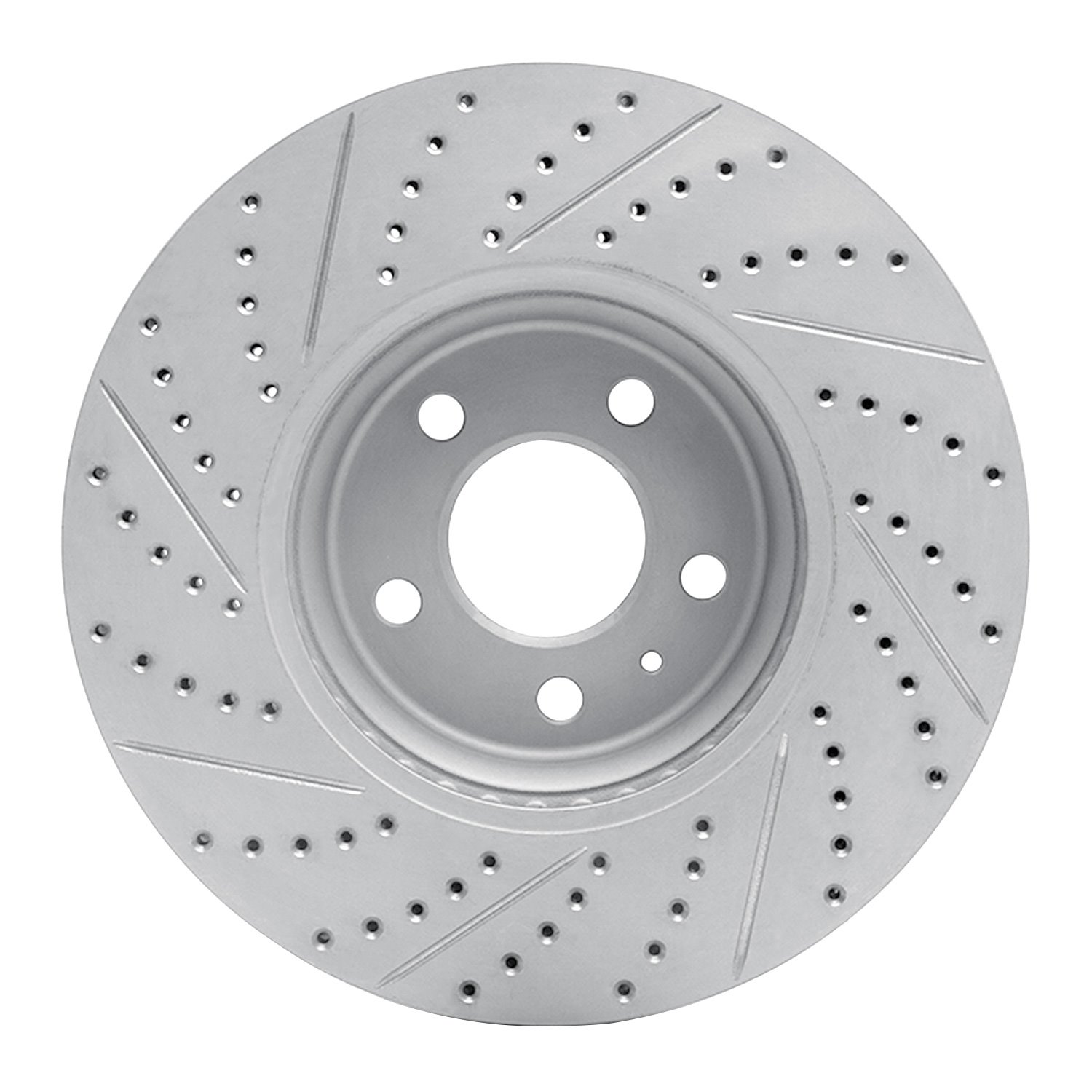 830-73057R Geoperformance Drilled/Slotted Brake Rotor, 2008-2012 Audi/Volkswagen, Position: Front Right
