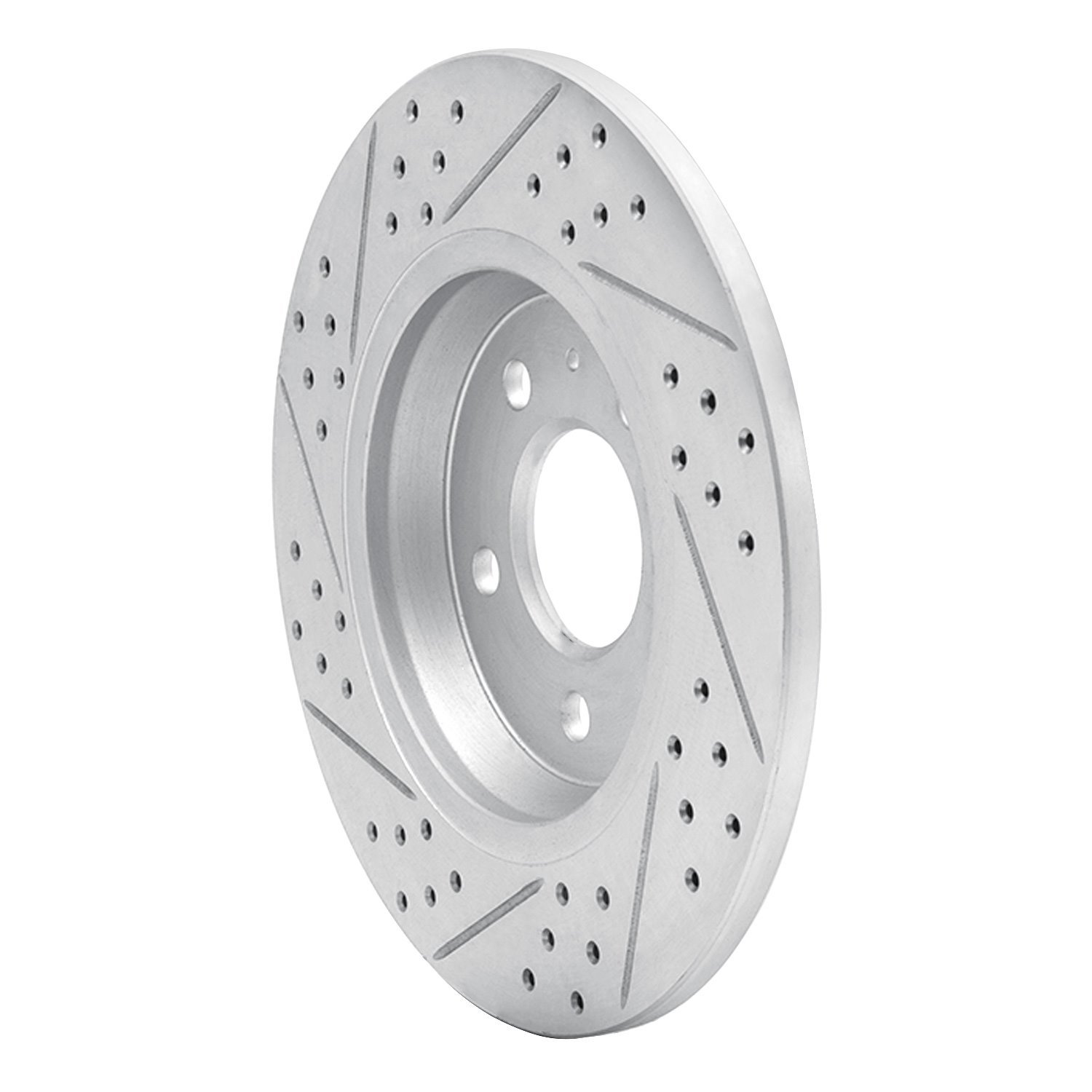 830-73061R Geoperformance Drilled/Slotted Brake Rotor, Fits Select Audi/Volkswagen, Position: Rear Right