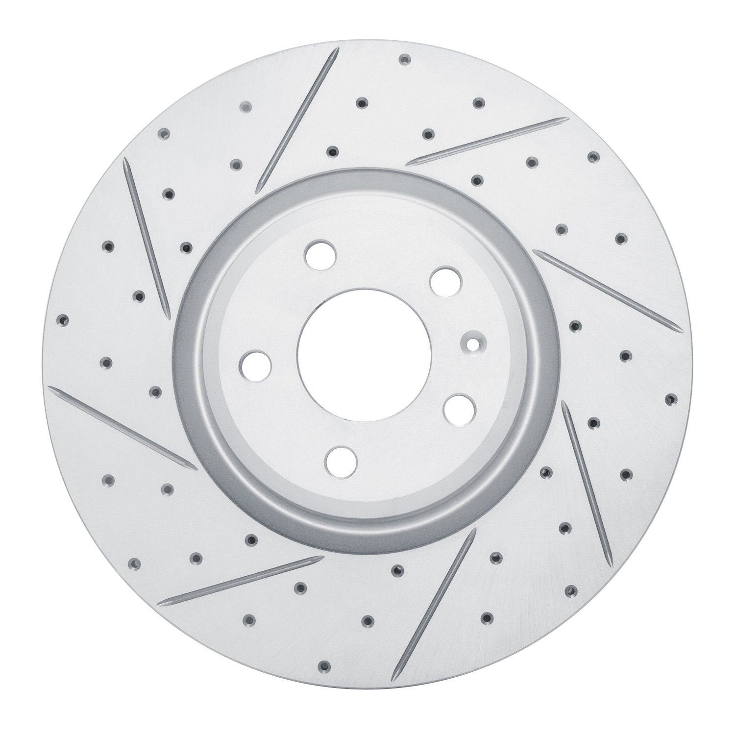 830-73083L Geoperformance Drilled/Slotted Brake Rotor, Fits Select Audi/Volkswagen, Position: Front Left