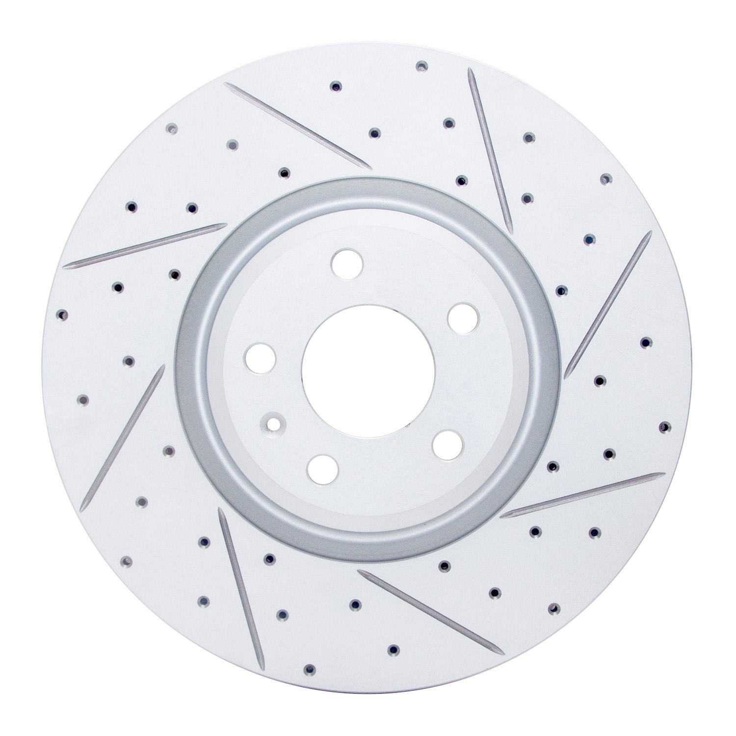830-73083R Geoperformance Drilled/Slotted Brake Rotor, Fits Select Audi/Volkswagen, Position: Front Right