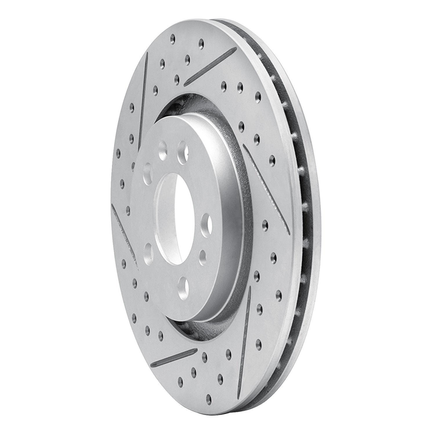 830-74016L Geoperformance Drilled/Slotted Brake Rotor, 1998-2015 Audi/Volkswagen, Position: Front Left