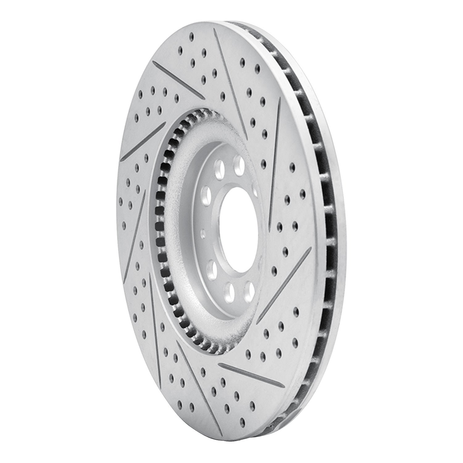 830-74021L Geoperformance Drilled/Slotted Brake Rotor, 2000-2006 Audi/Volkswagen, Position: Front Left