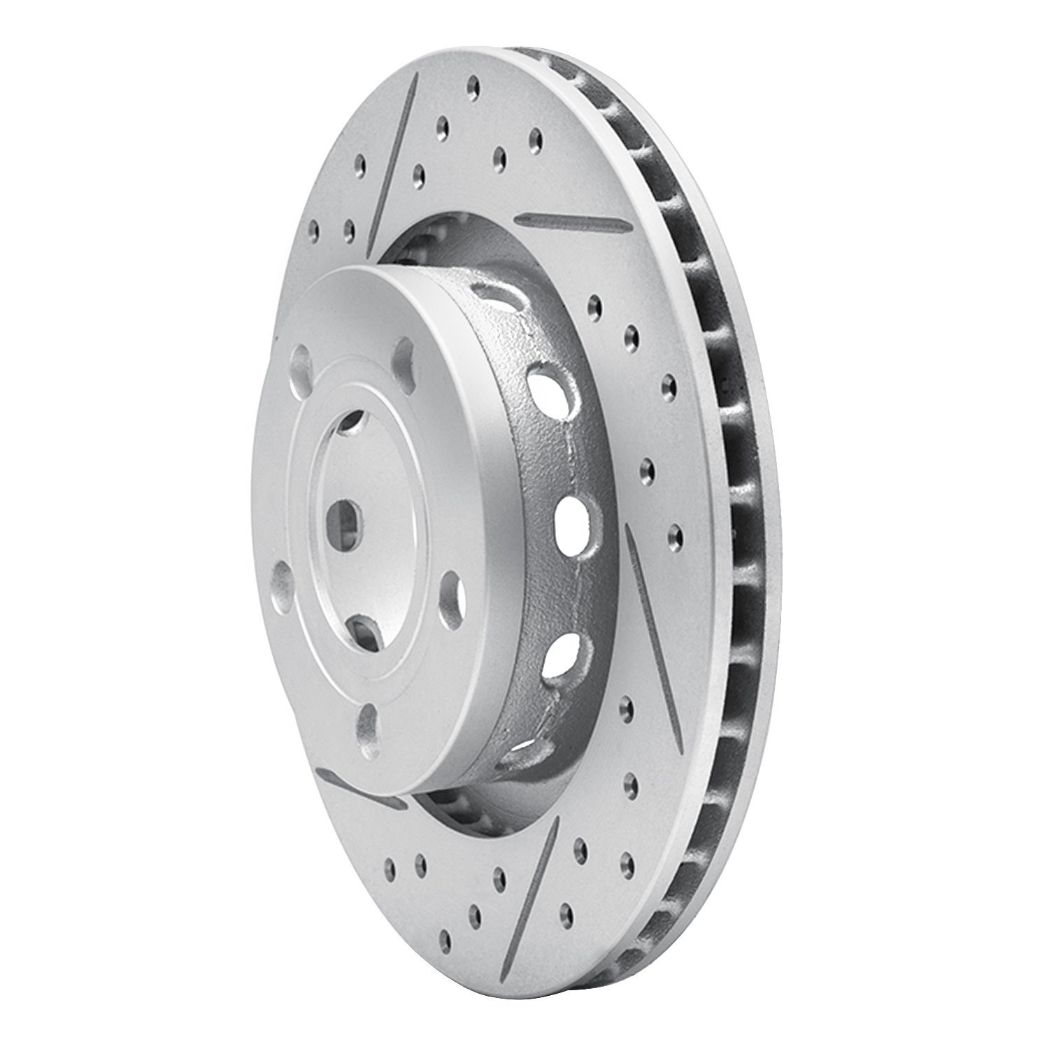 Geoperformance Drilled/Slotted Brake Rotor, 1999-2005 Audi/Volkswagen