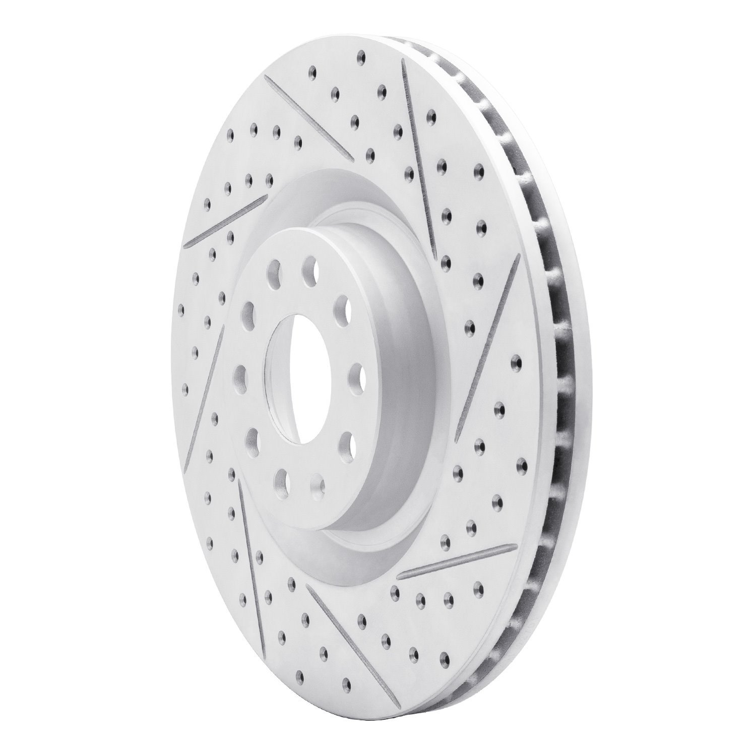 830-74029R Geoperformance Drilled/Slotted Brake Rotor, 2006-2013 Audi/Volkswagen, Position: Front Right
