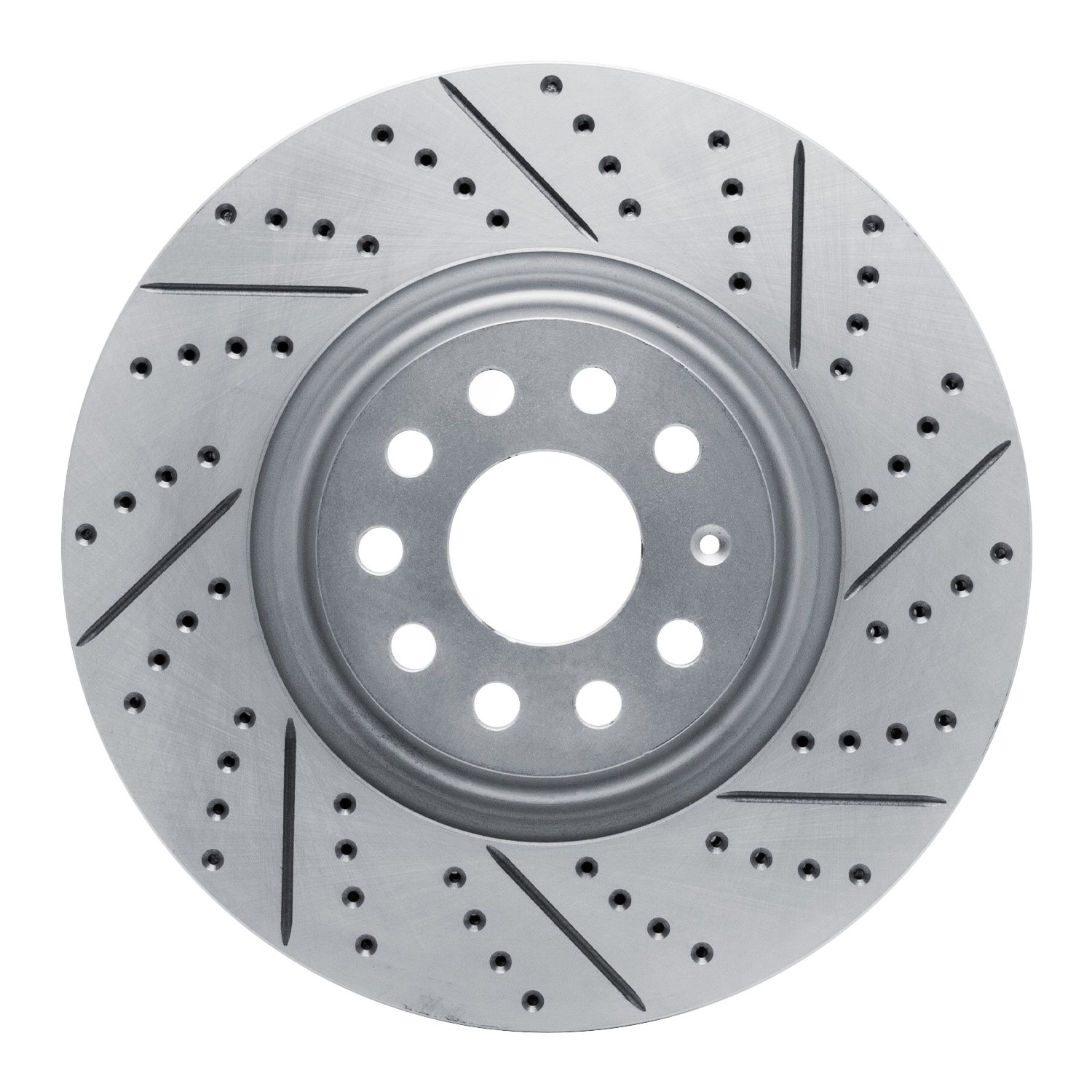 830-74034R Geoperformance Drilled/Slotted Brake Rotor, Fits Select Multiple Makes/Models, Position: Front Right