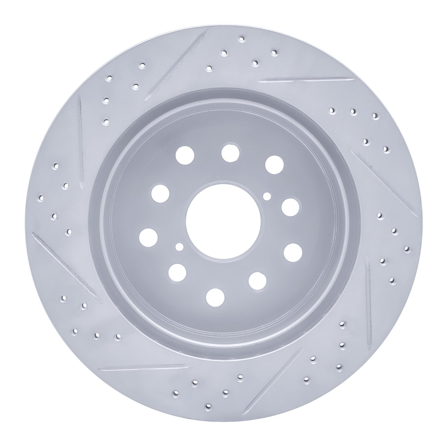 830-75010R Geoperformance Drilled/Slotted Brake Rotor, 2001-2006 Lexus/Toyota/Scion, Position: Rear Right