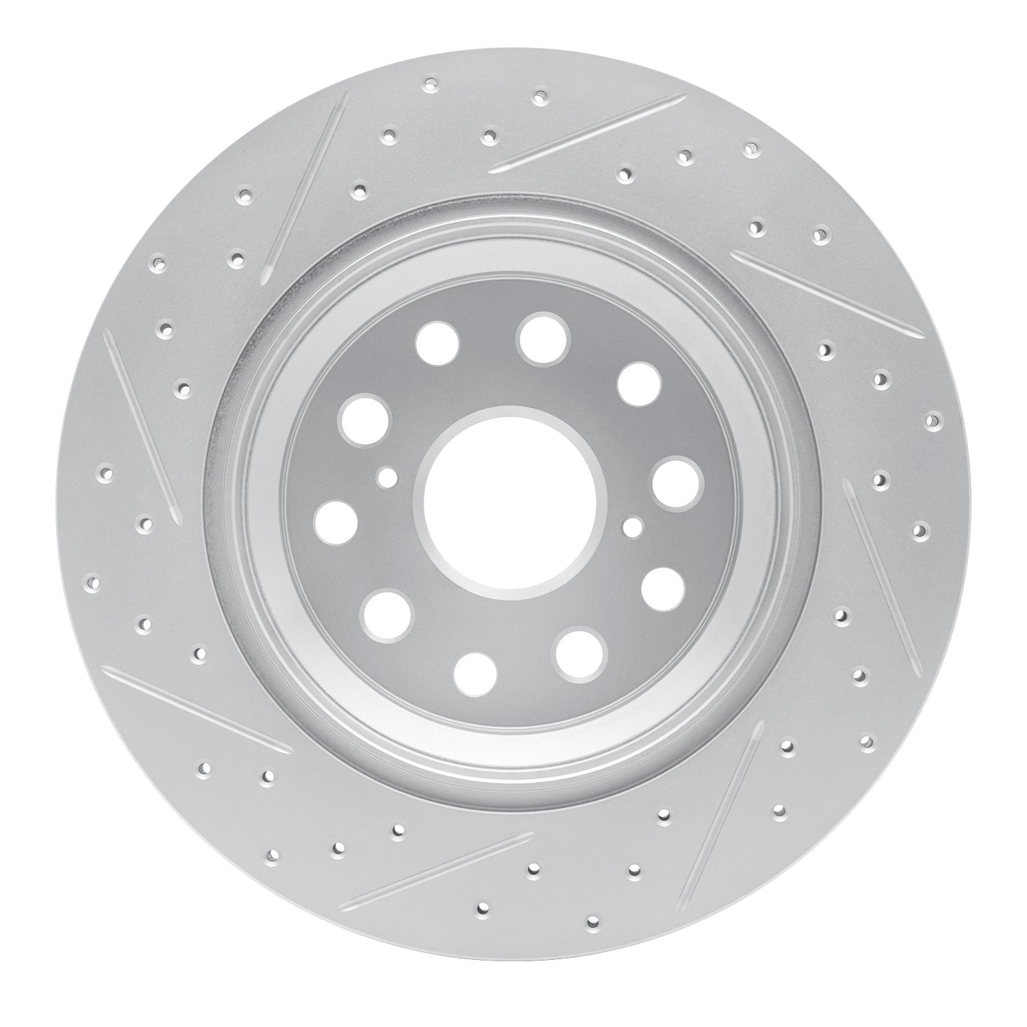 830-75018R Geoperformance Drilled/Slotted Brake Rotor, 2007-2017 Lexus/Toyota/Scion, Position: Rear Right