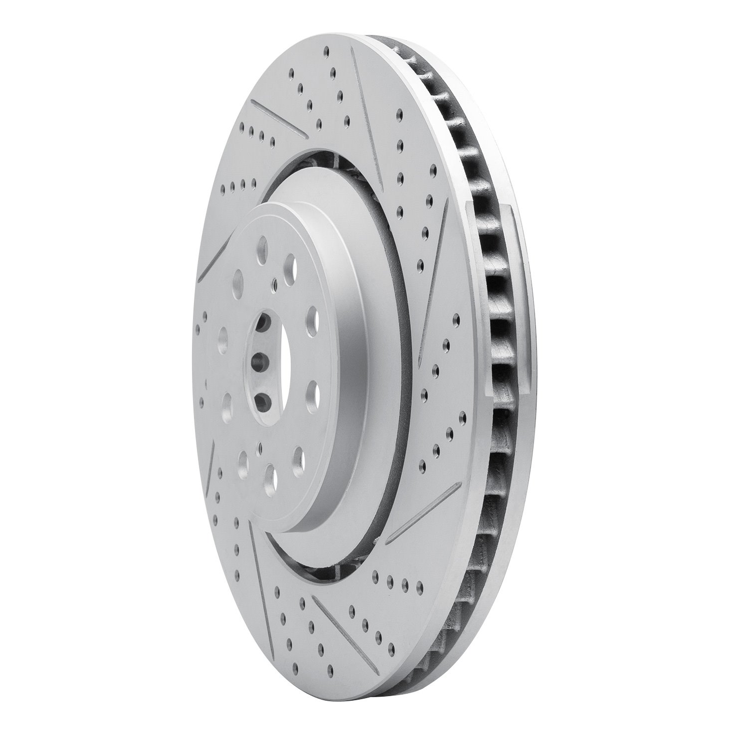 Geoperformance Drilled/Slotted Brake Rotor, Fits Select