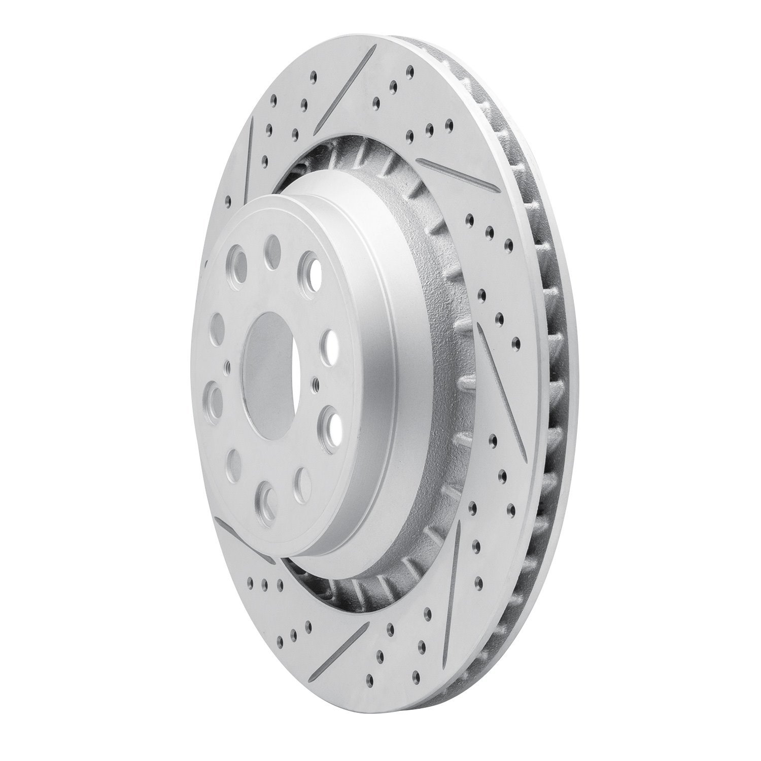 830-75021D Geoperformance Drilled/Slotted Brake Rotor, 2007-2017 Lexus/Toyota/Scion, Position: Rear Left