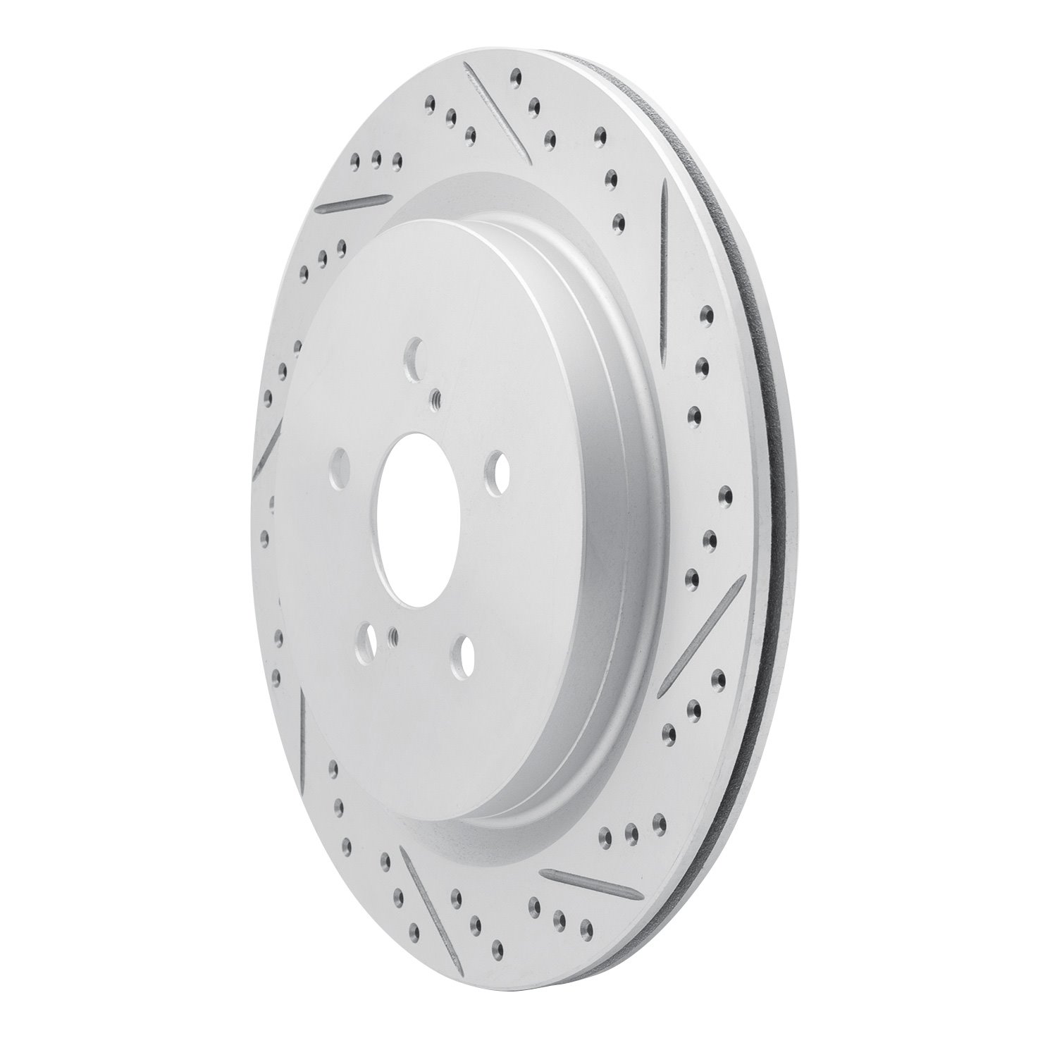 830-75042R Geoperformance Drilled/Slotted Brake Rotor, Fits Select Lexus/Toyota/Scion, Position: Rear Right