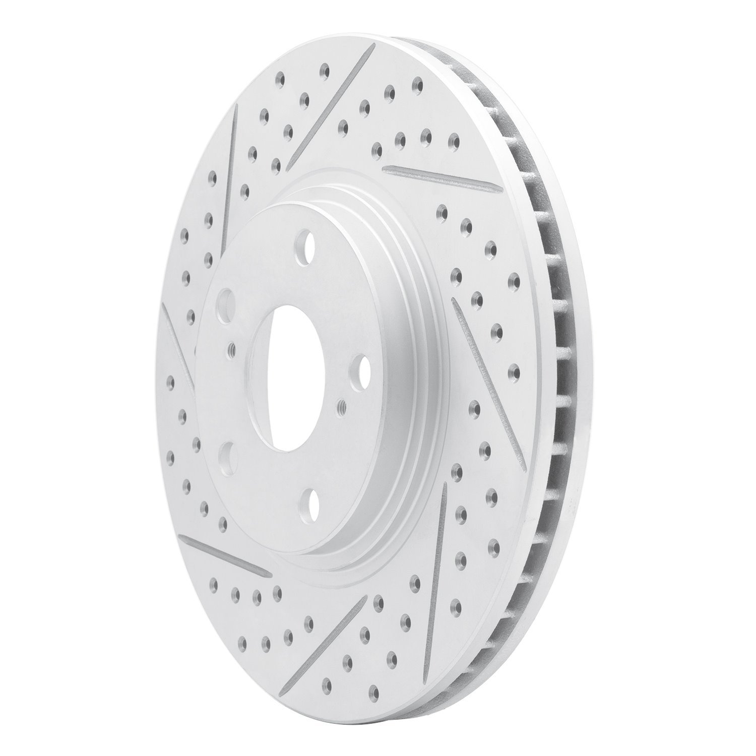 830-76055L Geoperformance Drilled/Slotted Brake Rotor, 1999-2007 Lexus/Toyota/Scion, Position: Front Left