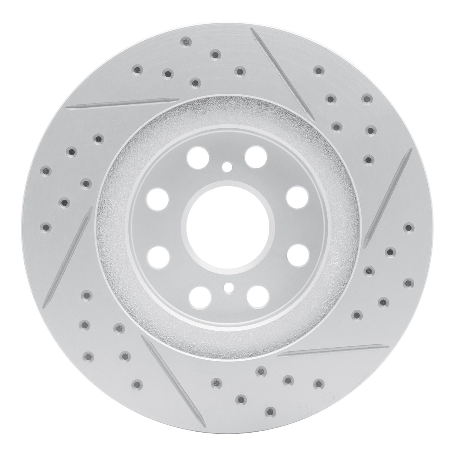 830-76073L Geoperformance Drilled/Slotted Brake Rotor, 2000-2005 Lexus/Toyota/Scion, Position: Rear Left