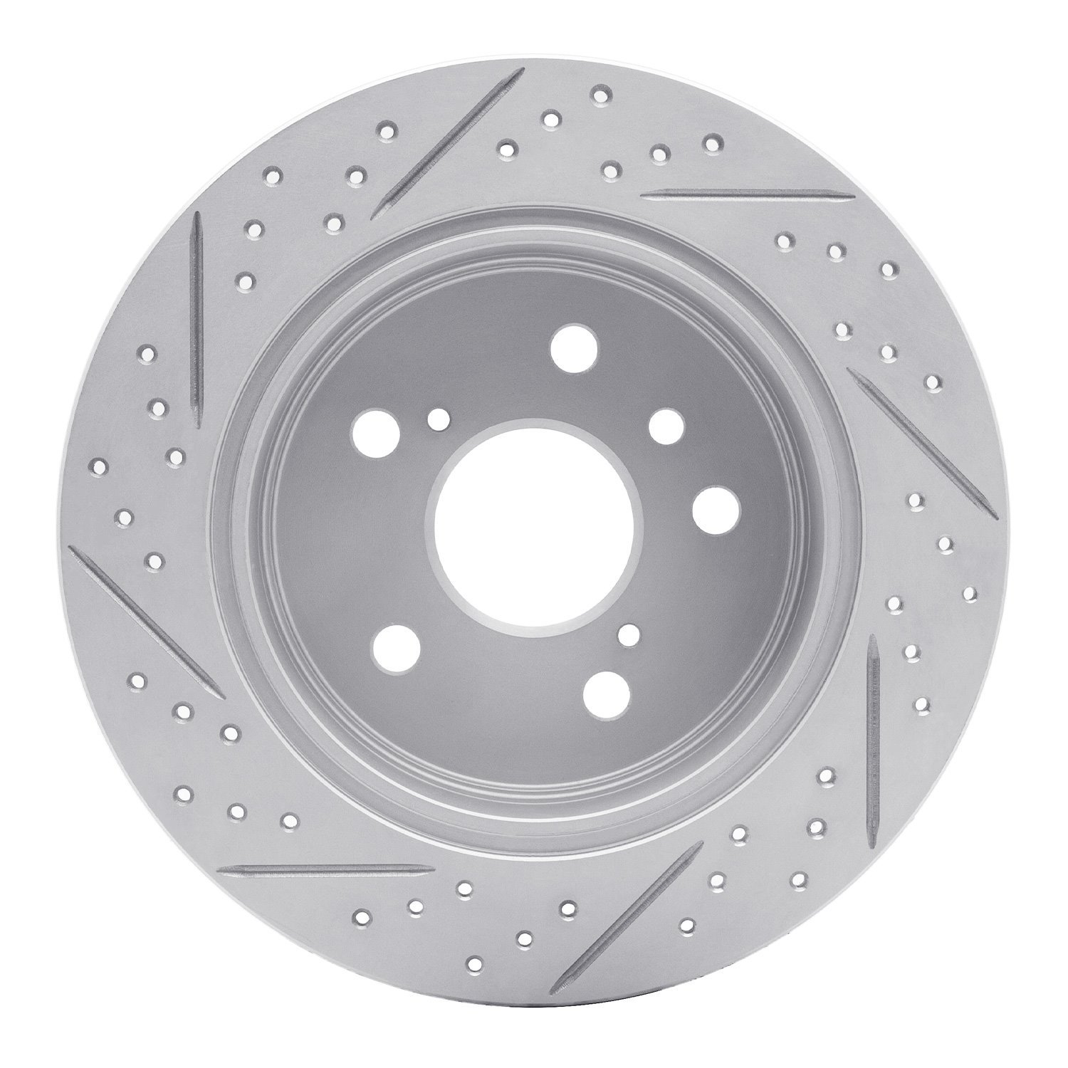 830-76079R Geoperformance Drilled/Slotted Brake Rotor, 2007-2012 Lexus/Toyota/Scion, Position: Rear Right