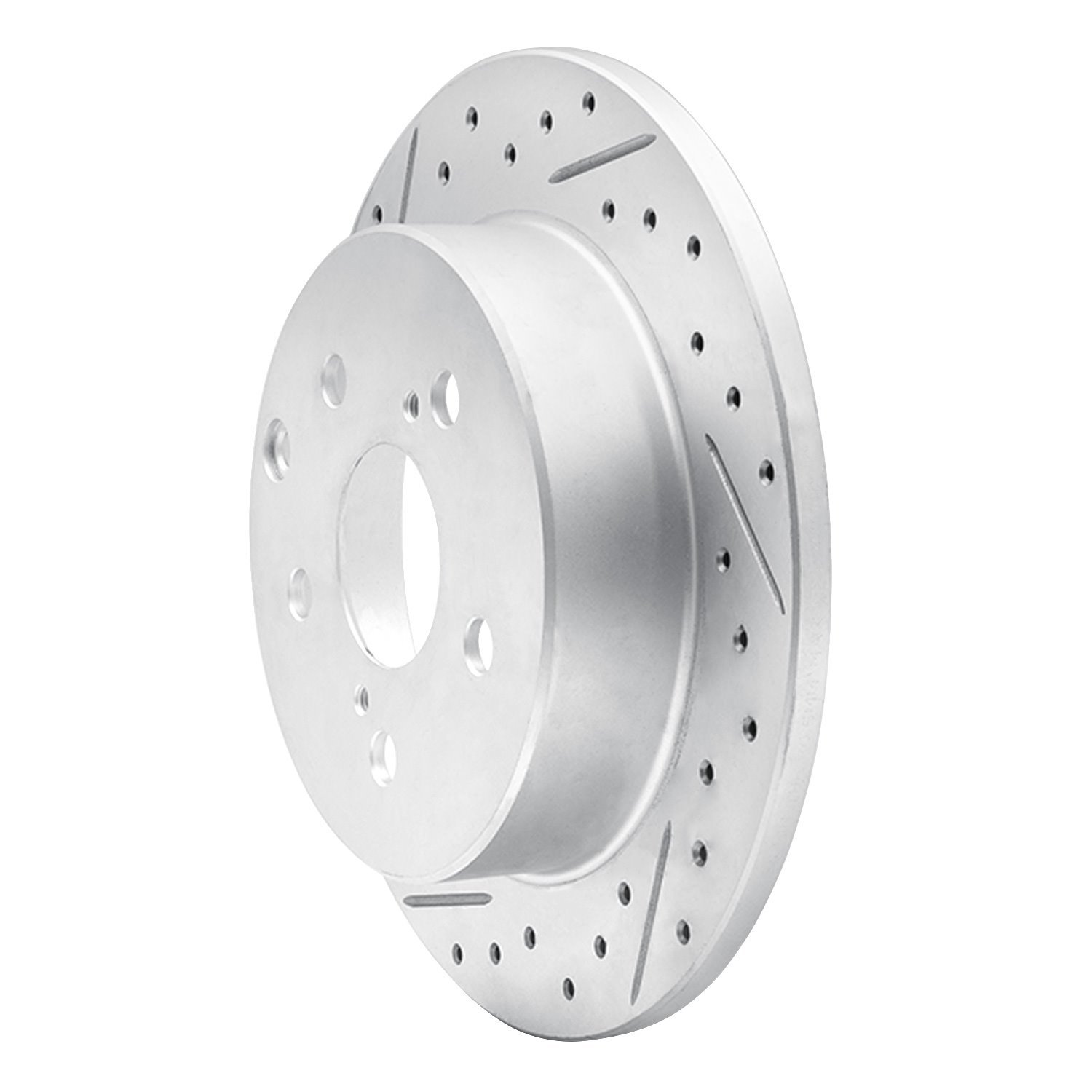 830-76134L Geoperformance Drilled/Slotted Brake Rotor, 2006-2018 Lexus/Toyota/Scion, Position: Rear Left