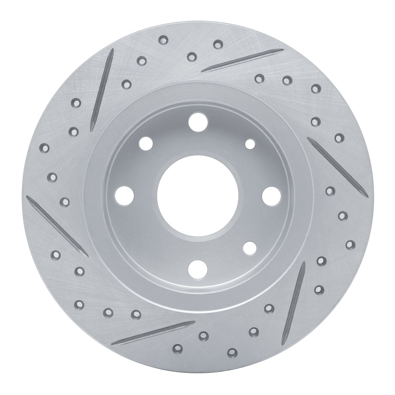 830-80023R Geoperformance Drilled/Slotted Brake Rotor, 1990-1993 Ford/Lincoln/Mercury/Mazda, Position: Rear Right