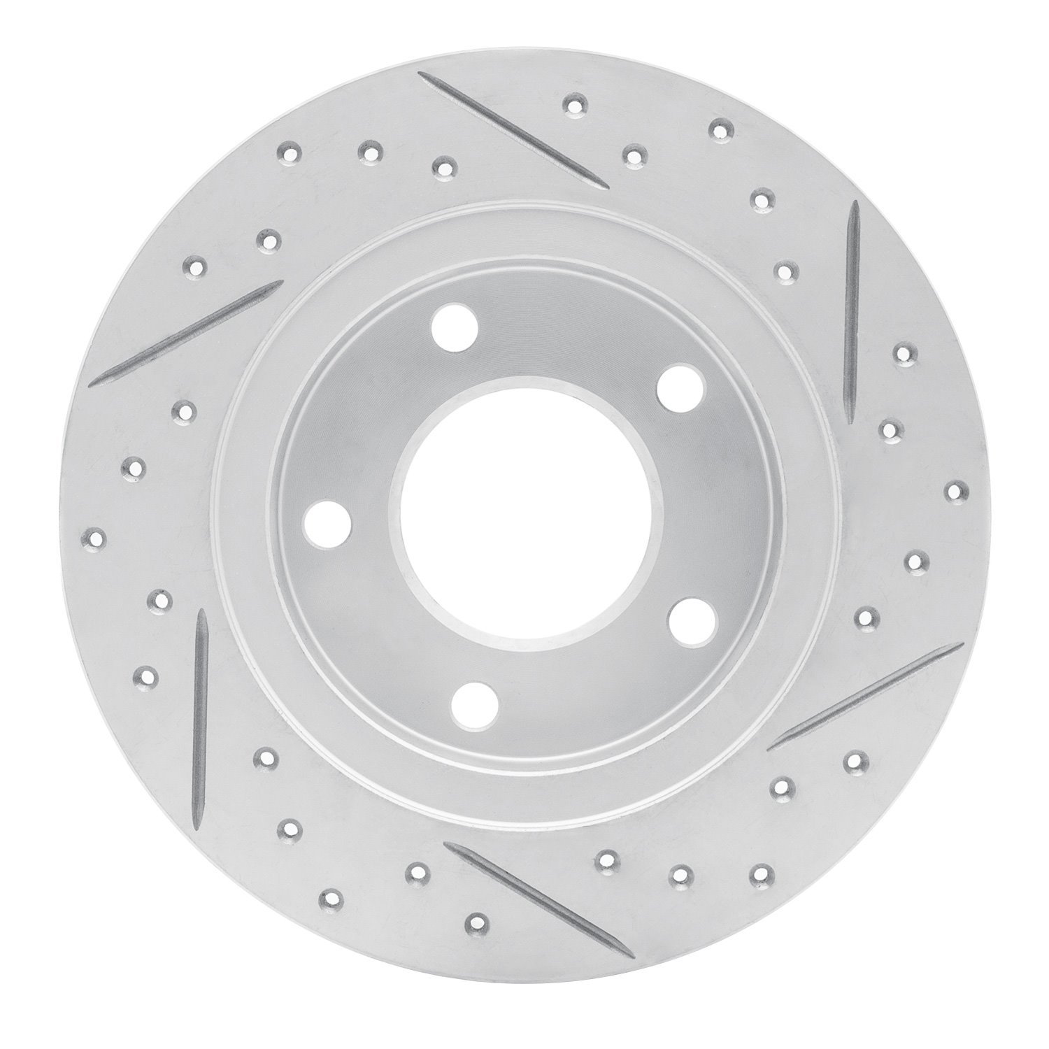 830-80029L Geoperformance Drilled/Slotted Brake Rotor, 1993-2003 Ford/Lincoln/Mercury/Mazda, Position: Rear Left