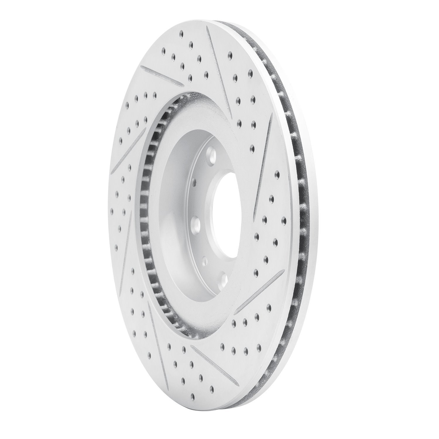 830-80043L Geoperformance Drilled/Slotted Brake Rotor, 2004-2011 Ford/Lincoln/Mercury/Mazda, Position: Front Left