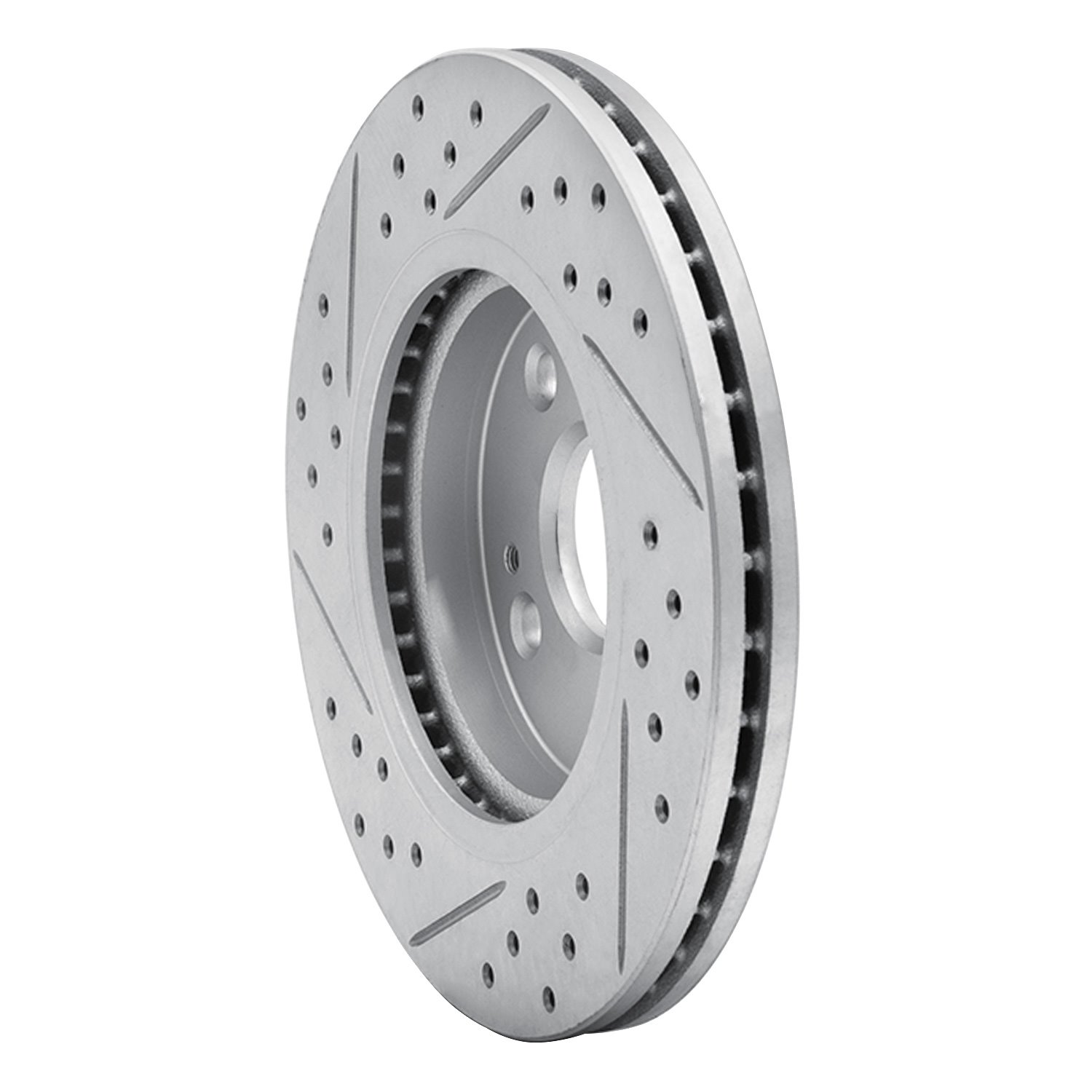 830-80050R Geoperformance Drilled/Slotted Brake Rotor, 2011-2015 Ford/Lincoln/Mercury/Mazda, Position: Front Right