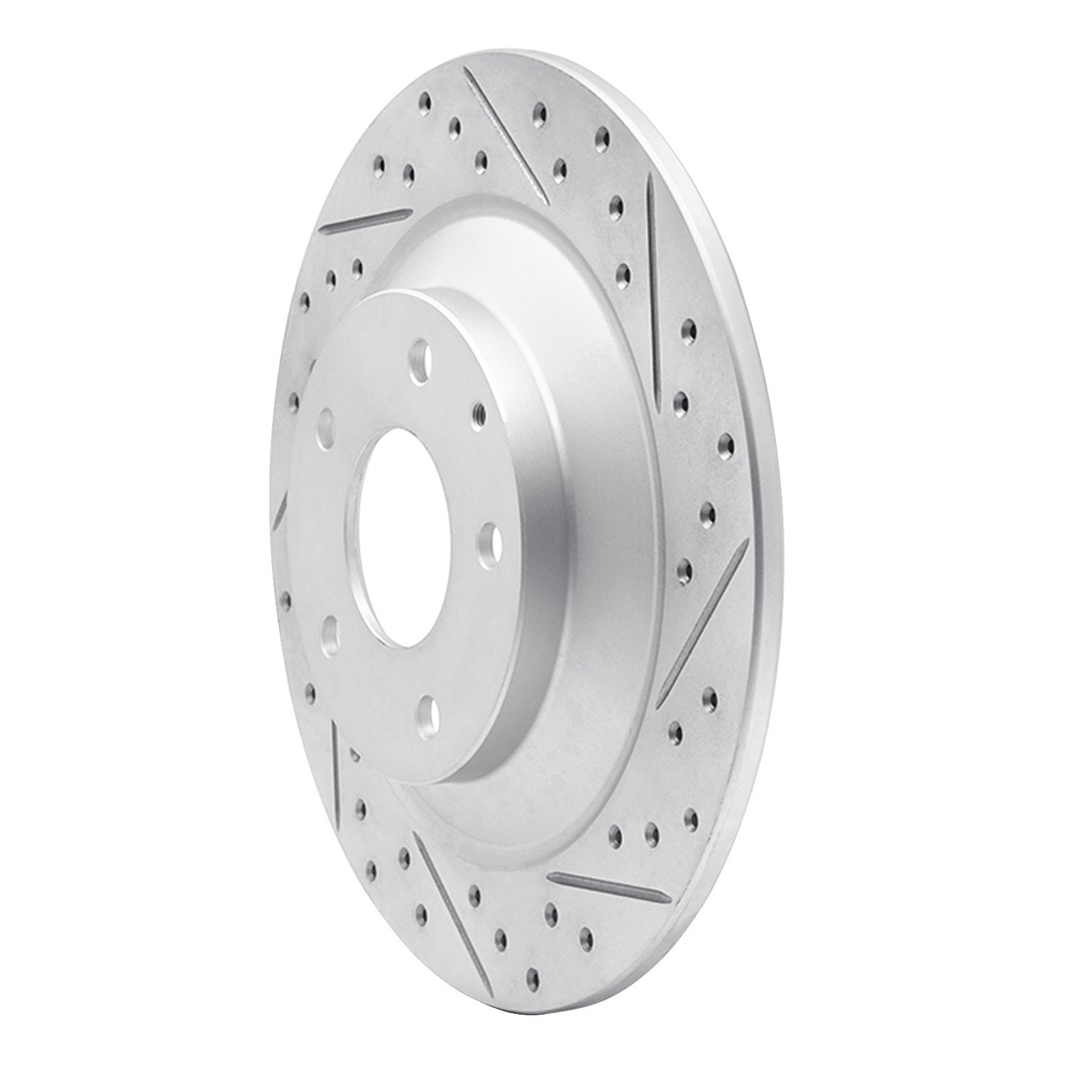 830-80070R Geoperformance Drilled/Slotted Brake Rotor, 2013-2018 Ford/Lincoln/Mercury/Mazda, Position: Rear Right