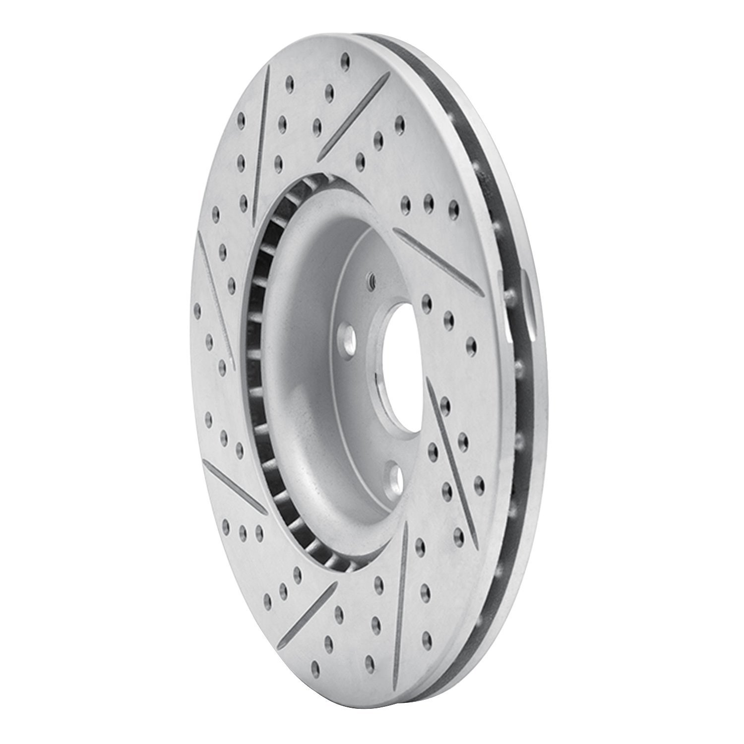 Geoperformance Drilled/Slotted Brake Rotor, Fits Select Multiple