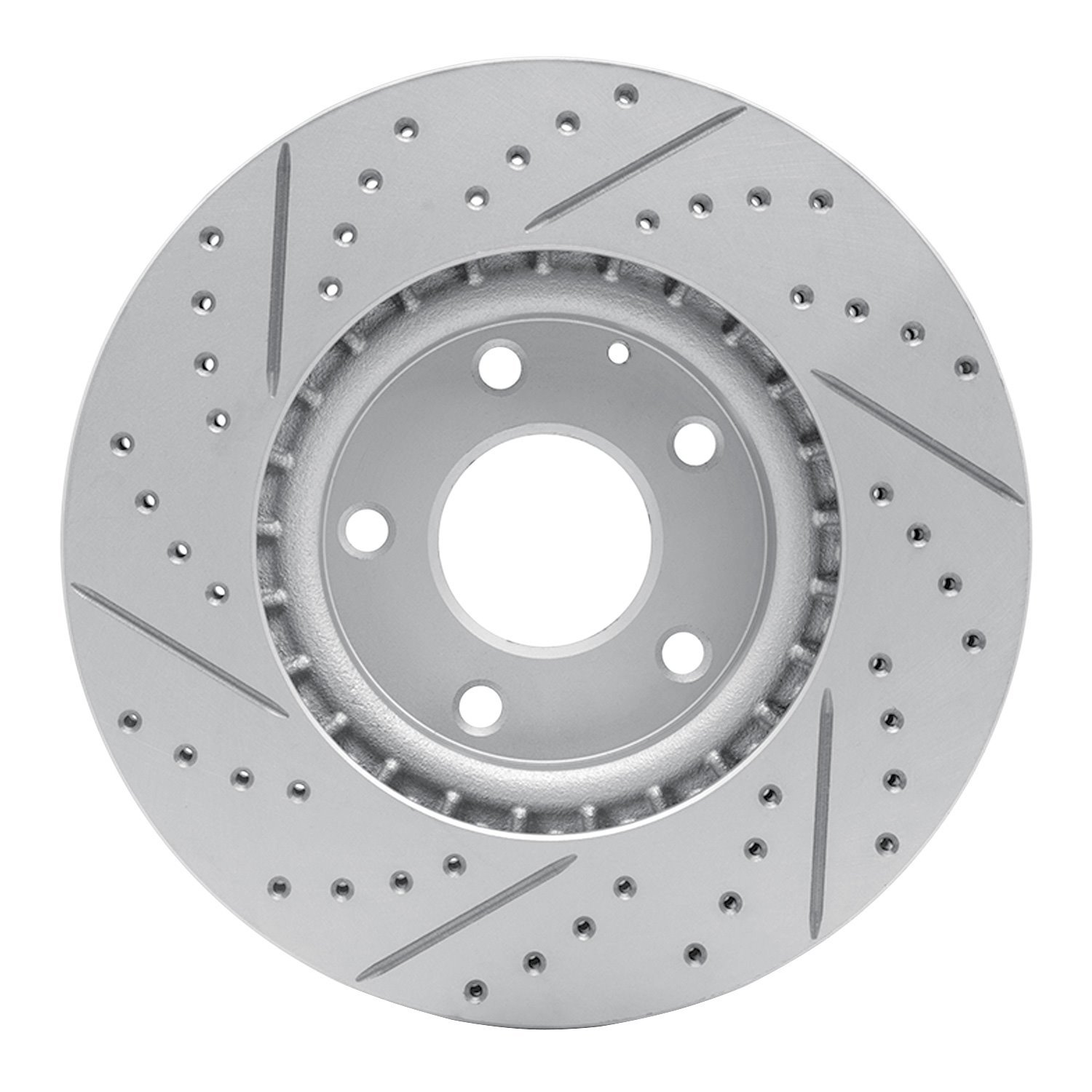 830-80080R Geoperformance Drilled/Slotted Brake Rotor, 2016-2019 Ford/Lincoln/Mercury/Mazda, Position: Front Right