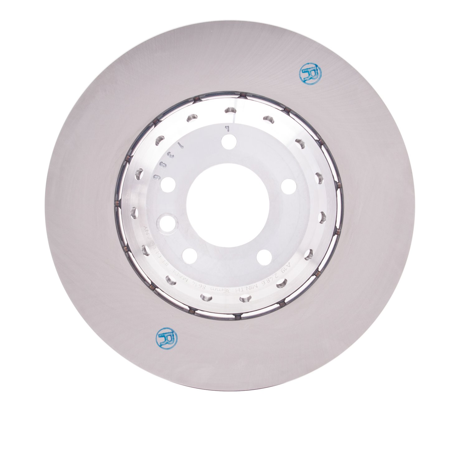 900-02098D GEOMET Hi-Carbon Alloy Brake Rotor [Coated], 2011-2018 Porsche, Position: Right Front