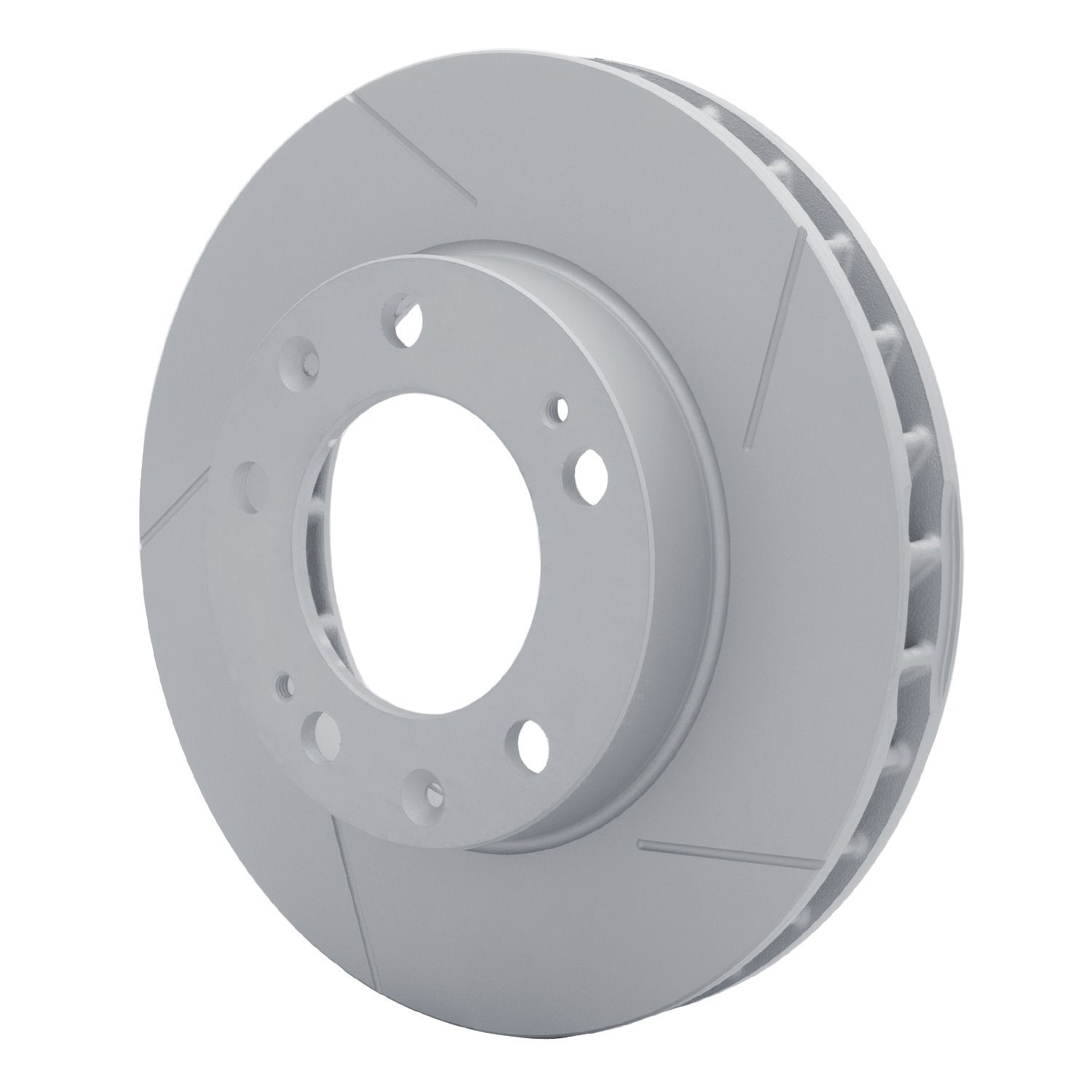 910-02005D GEOMET Slotted Hi-Carbon Alloy Brake Rotor [Coated], 1982-1985 Porsche, Position: Right Front