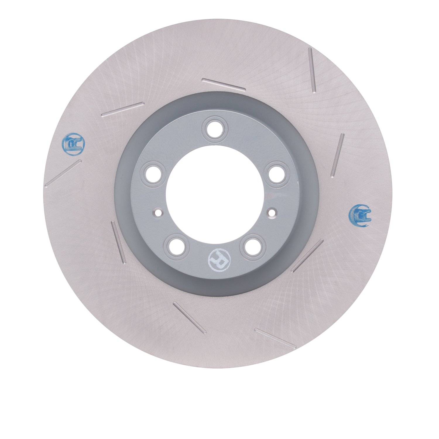 910-02085D GEOMET Slotted Hi-Carbon Alloy Brake Rotor [Coated], 2014-2020 Porsche, Position: Right Front